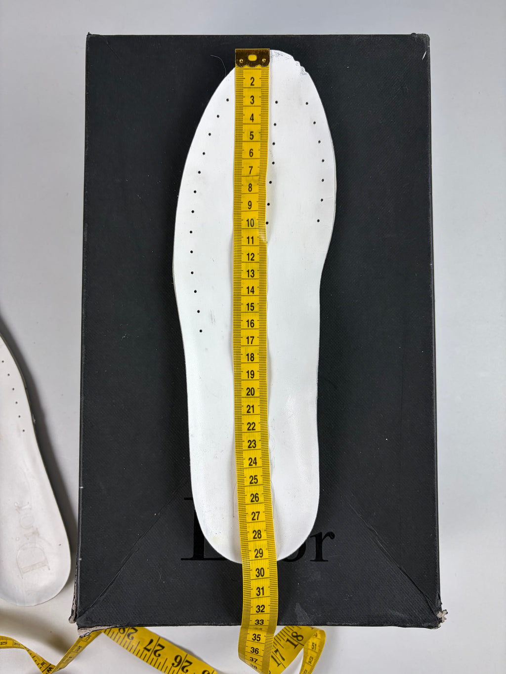 Dior Homme low tops - eu 43 / us 10 - white