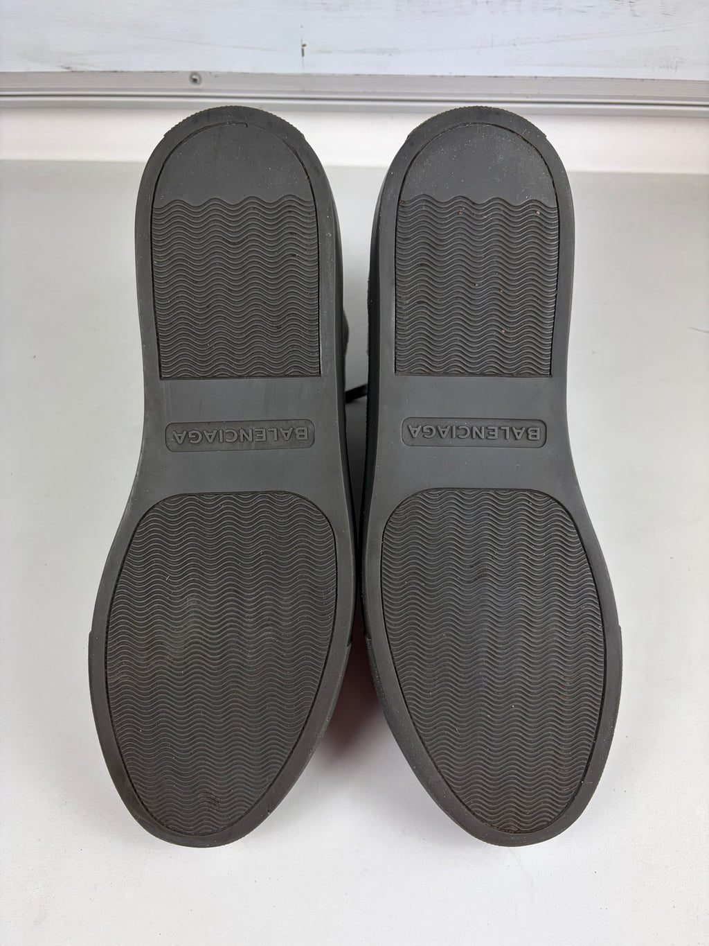 Balenciaga arena suede high tops - eu 41 / us 8 - grey