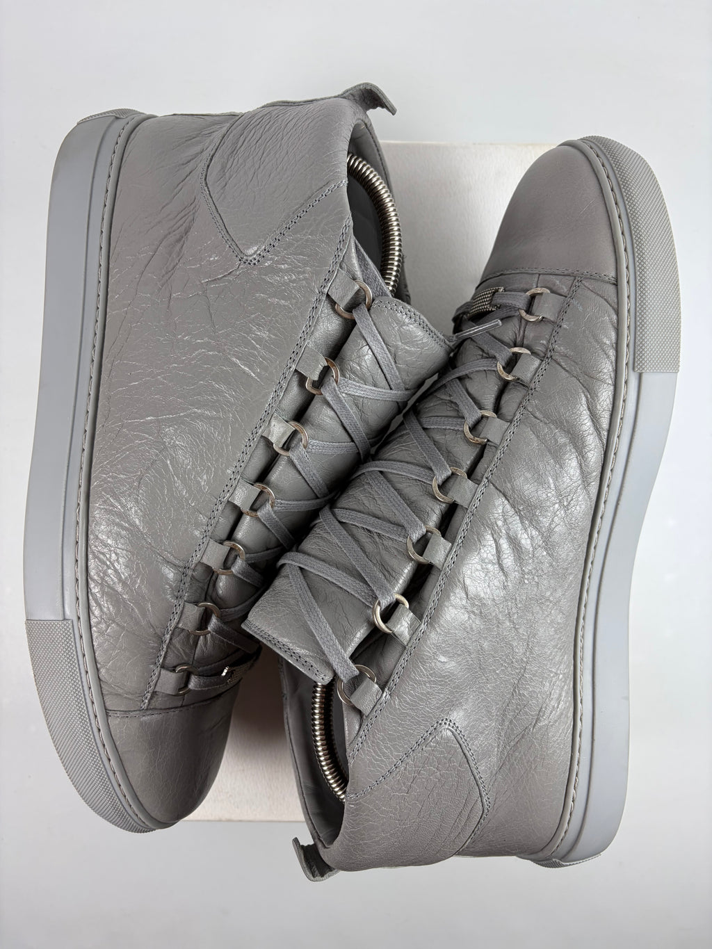 Balenciaga arena high tops - eu 46 / us 13 - grey
