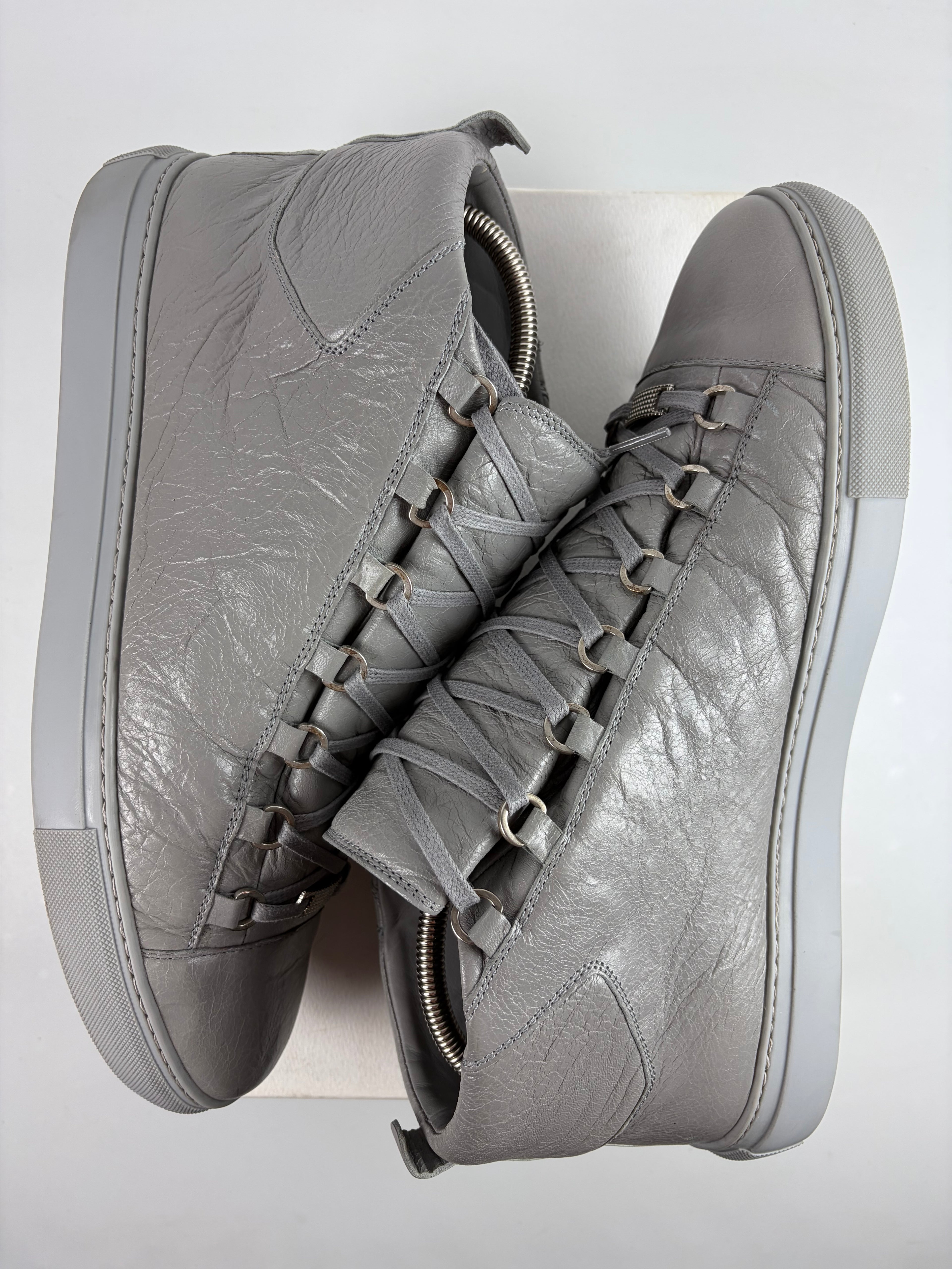 Balenciaga arena high tops - eu 46 / us 13 - grey