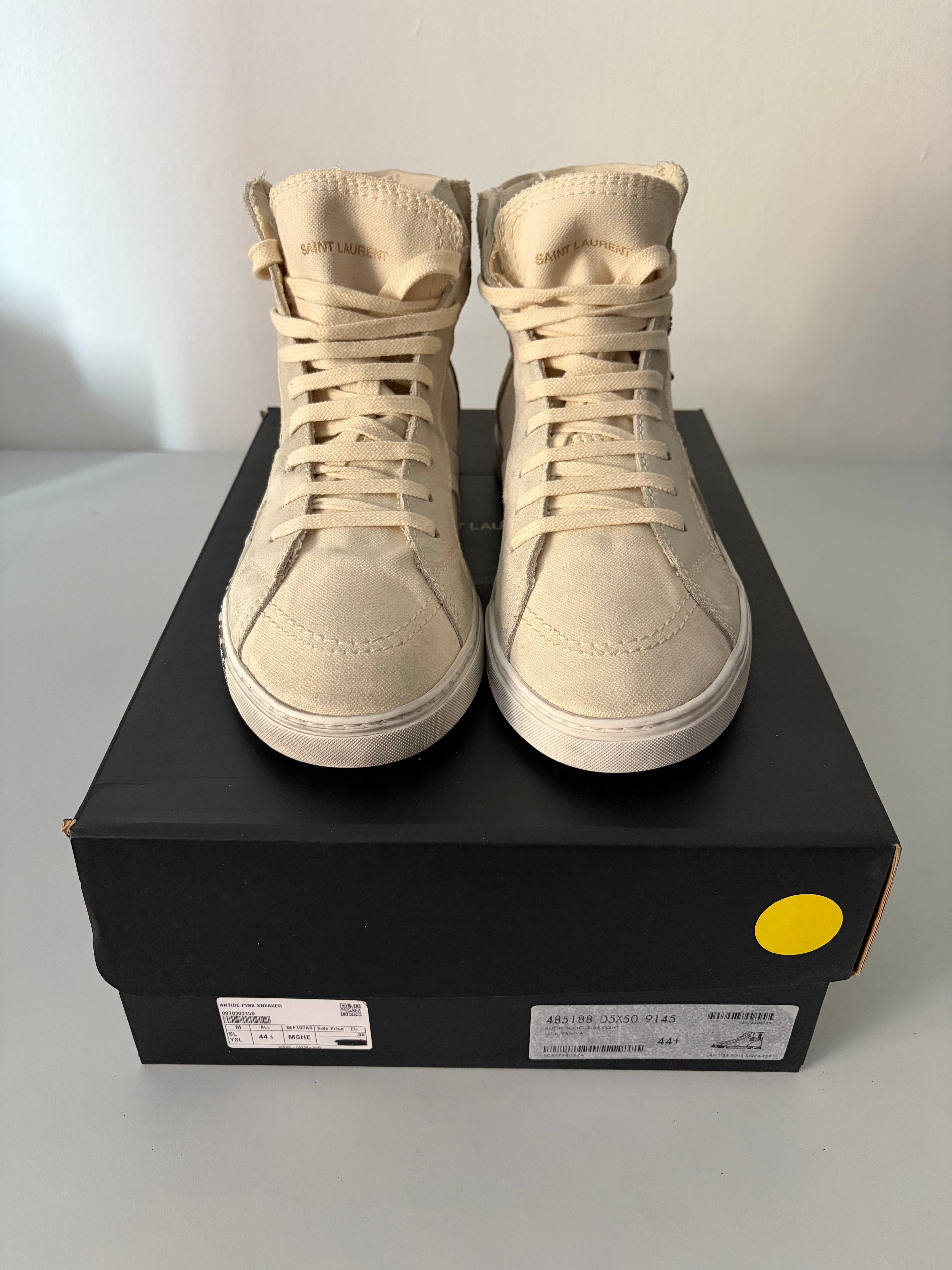 Saint Laurent ‘Smoking Forever’ high top sneakers - Eu 44 1/2