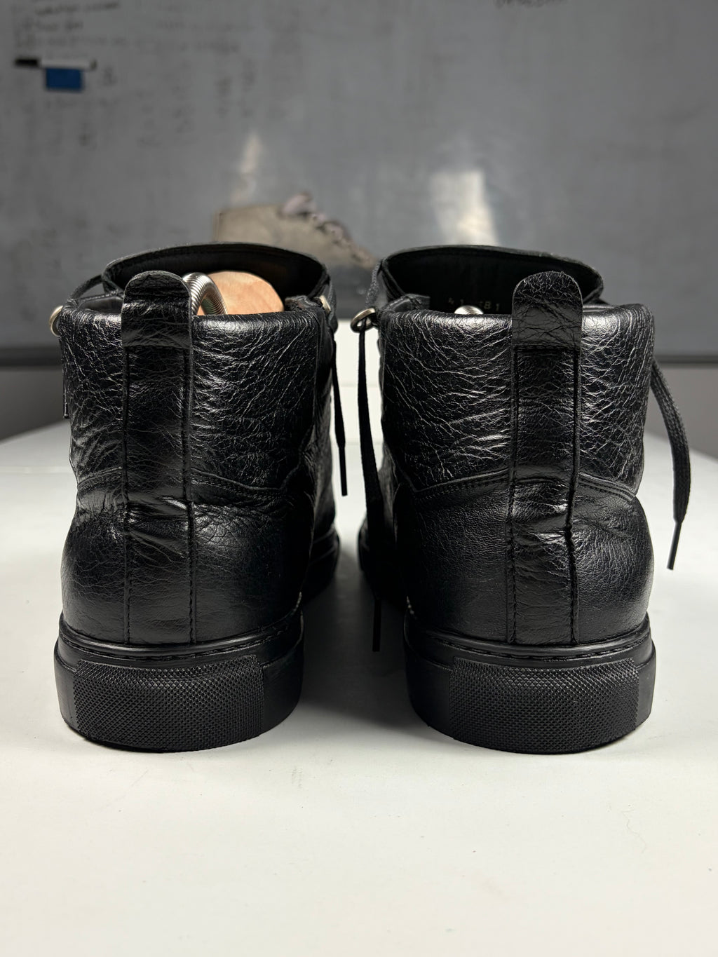 Balenciaga arena high tops - eu 46 / us 13 / uk 12 - black