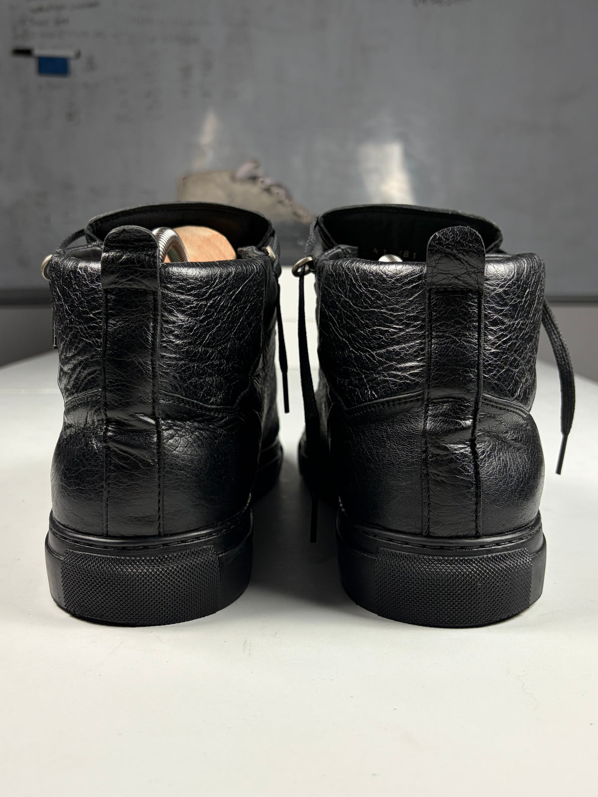 Balenciaga arena high tops - eu 46 / us 13 / uk 12 - black