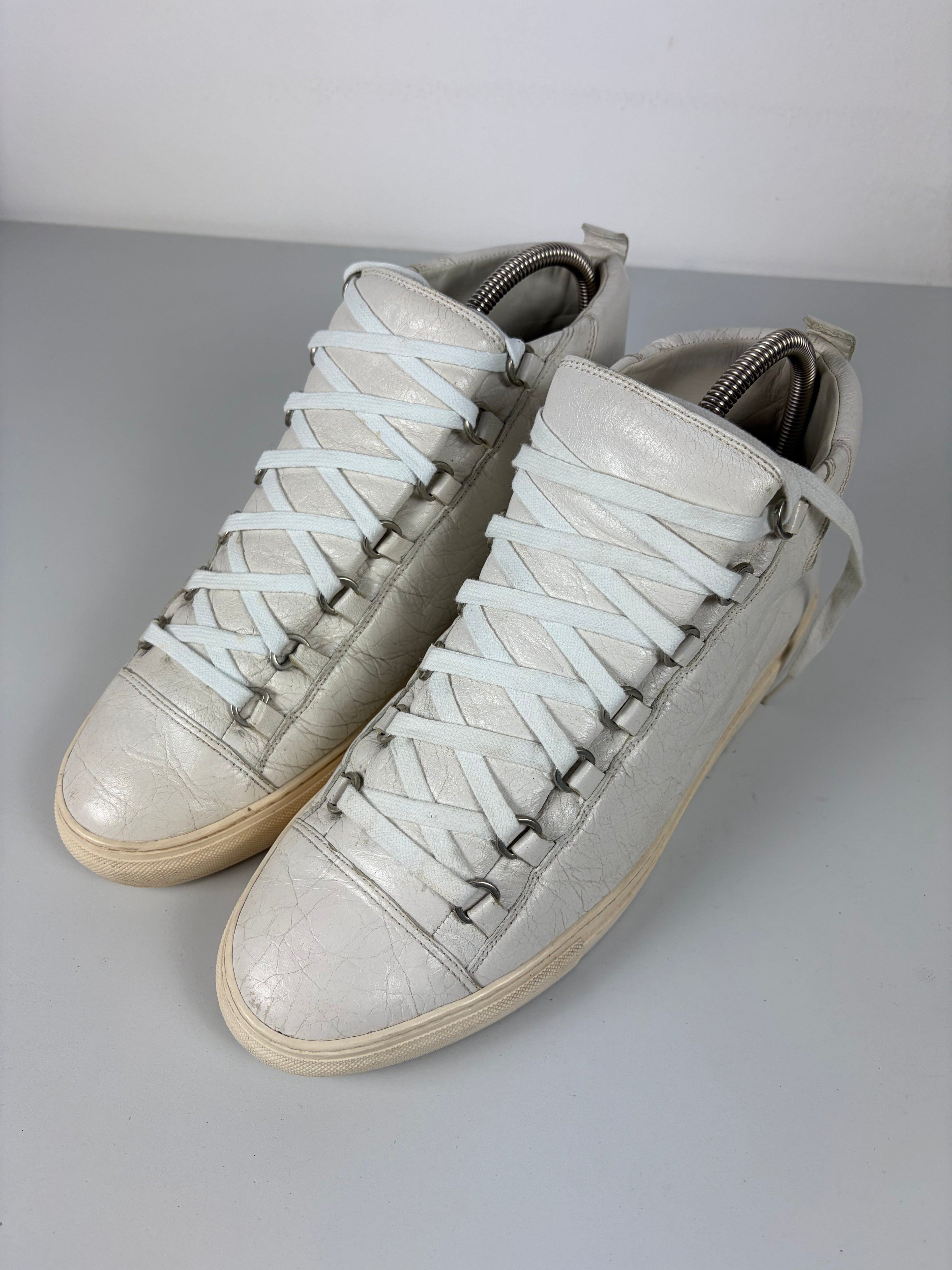 Balenciaga arena high tops - eu 43 - white