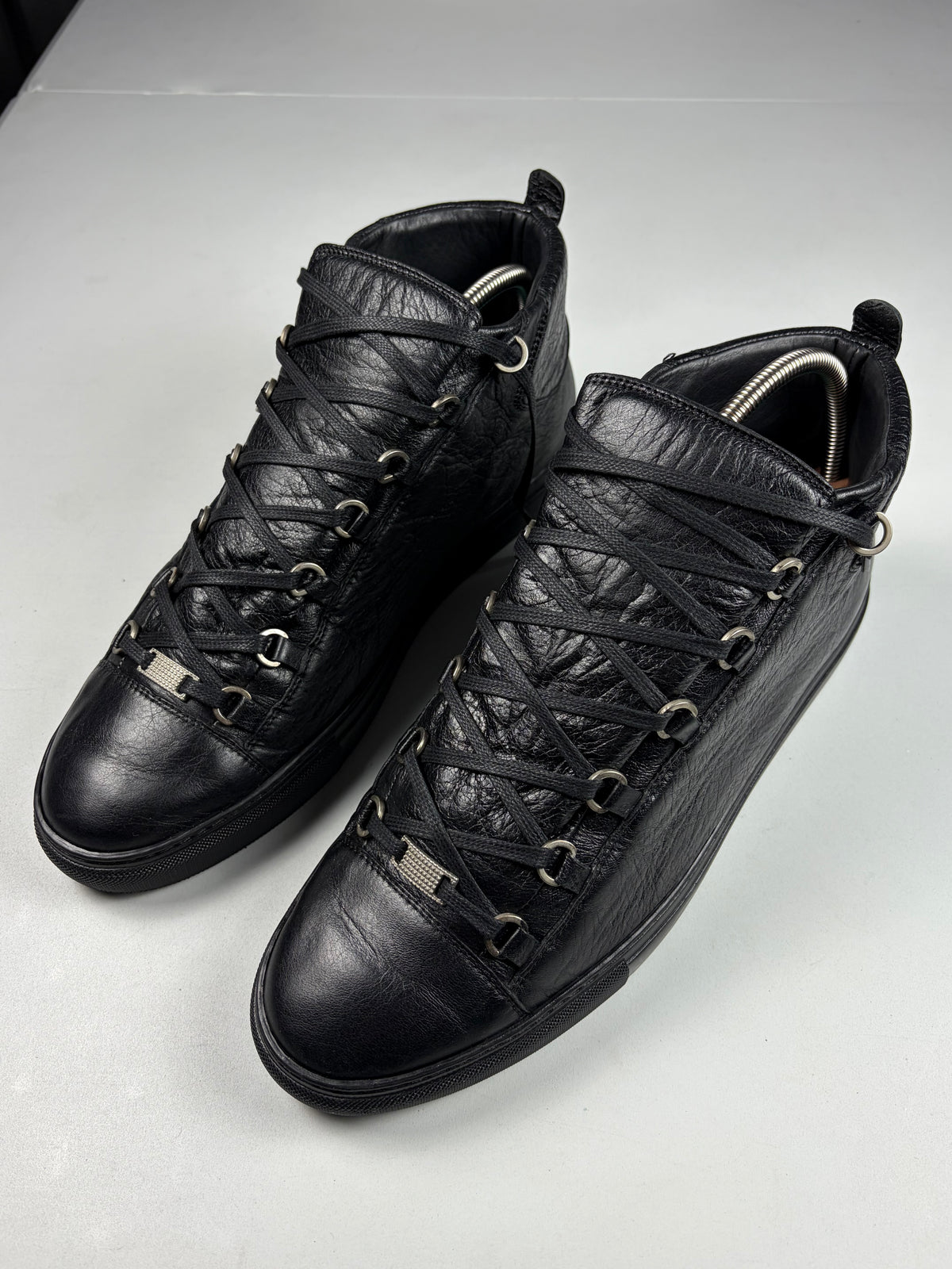 Balenciaga arena high tops - eu 46 / us 13 / uk 12 - black