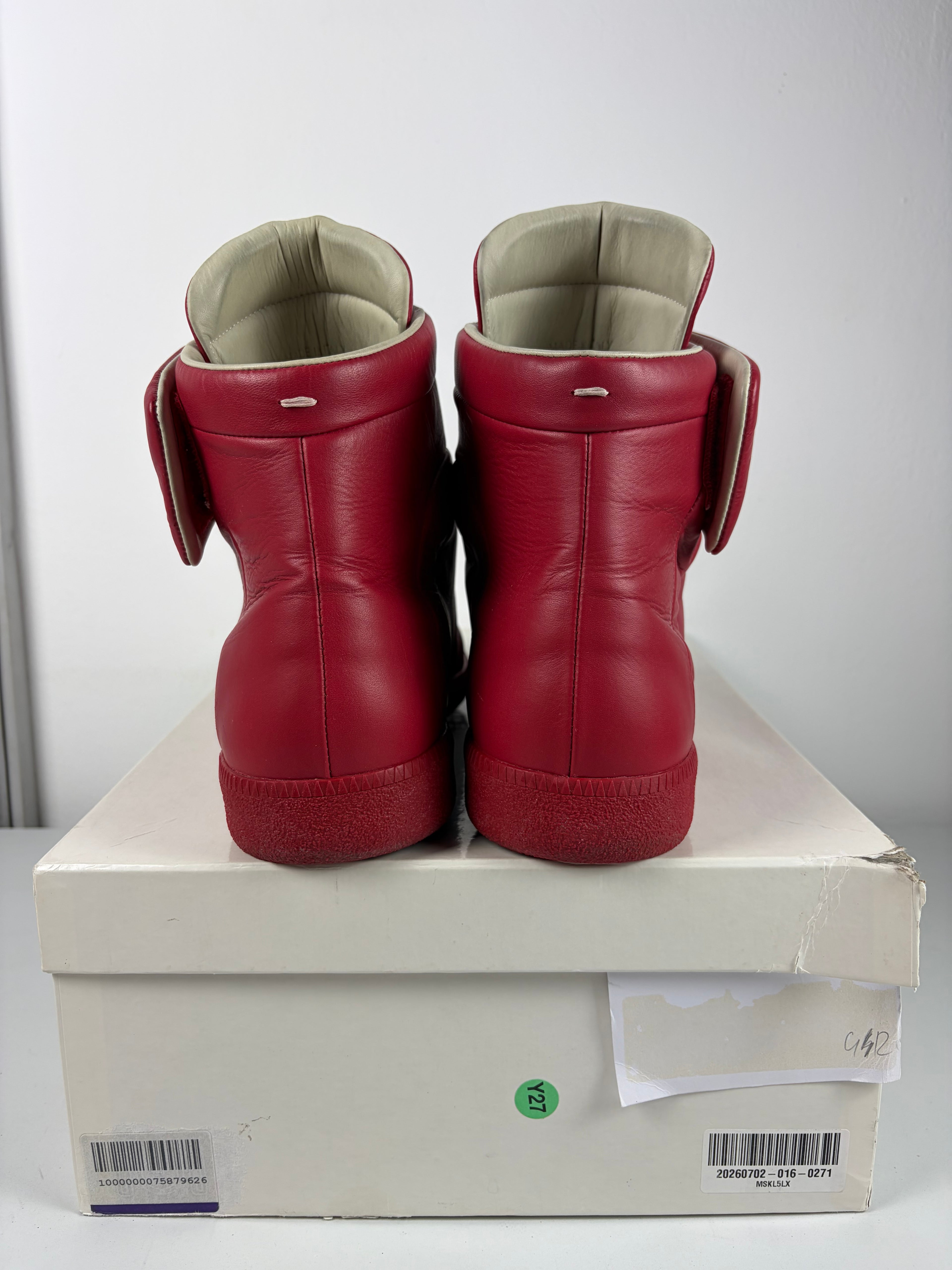 Maison Margiela Future ‘Triple Red’ - eu 44 / us 11 - red