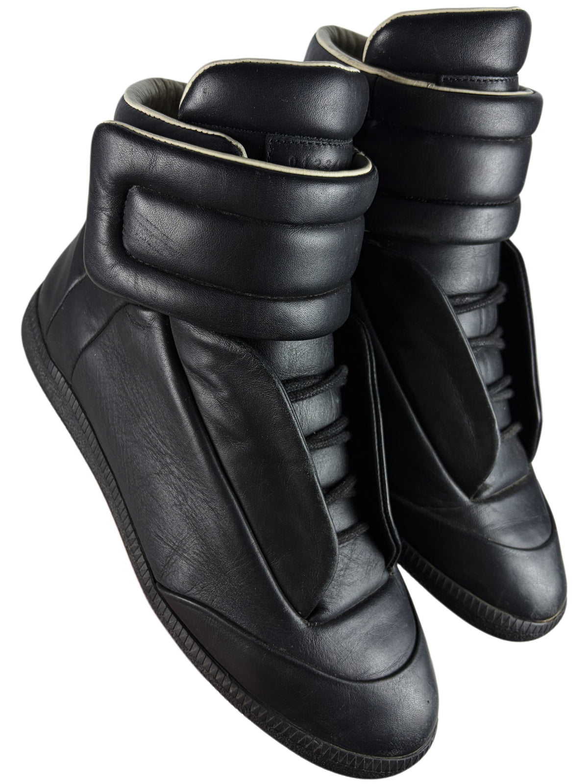 Maison Margiela Future ‘Triple Black’ high tops - eu 40 / us 7 - black