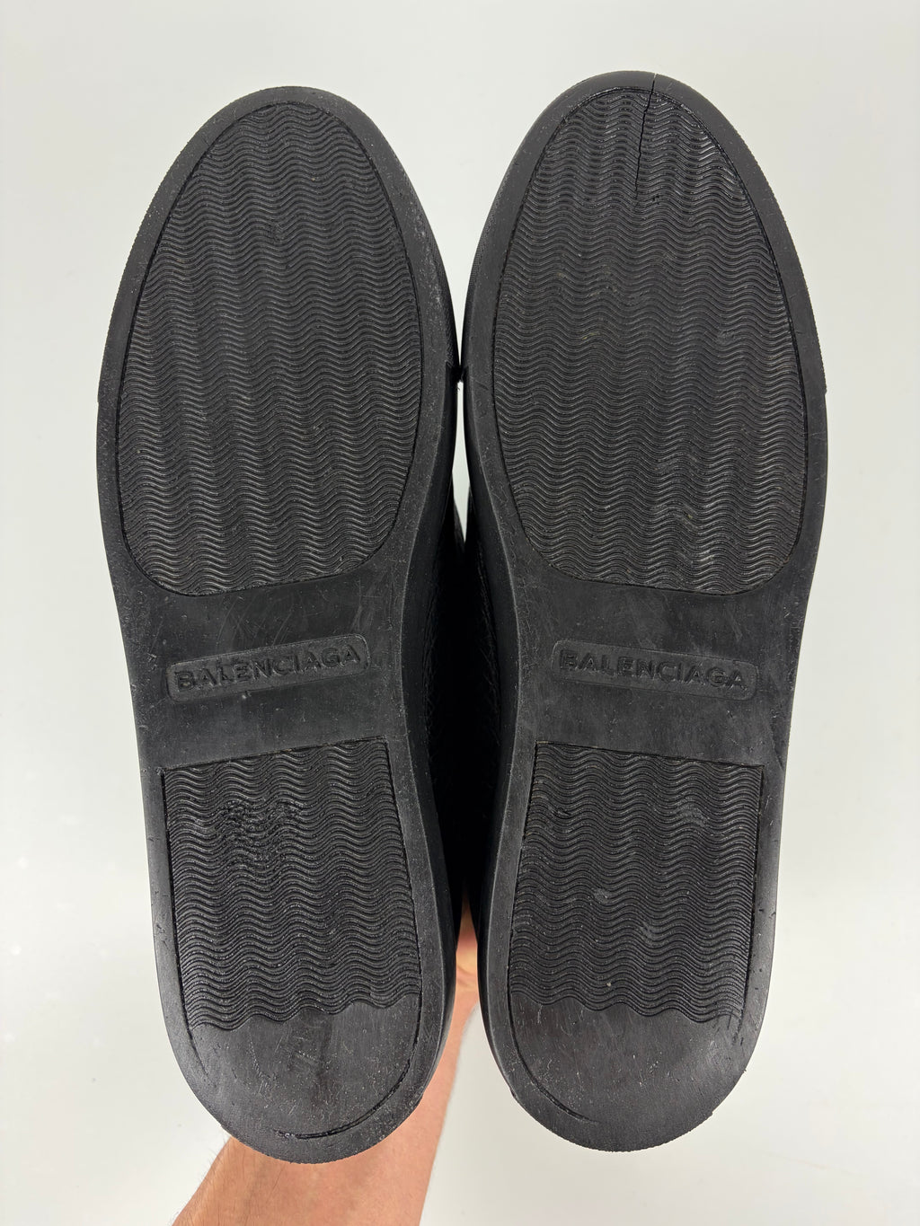 Balenciaga arena high tops - eu43/us10 - black