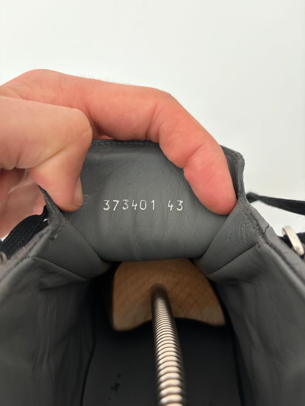 Balenciaga arena high tops - eu 43 - grey