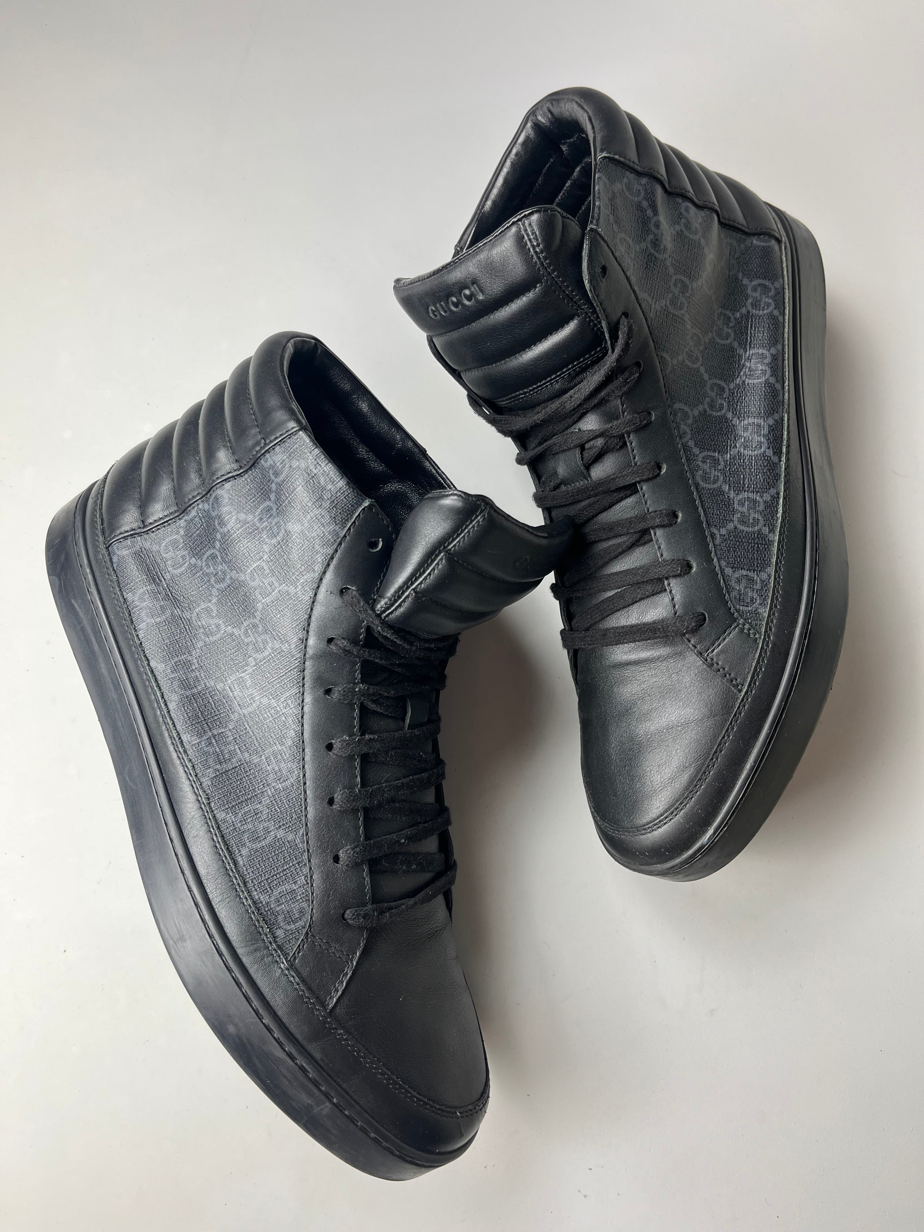 GUCCI high tops - Eu 42 - black