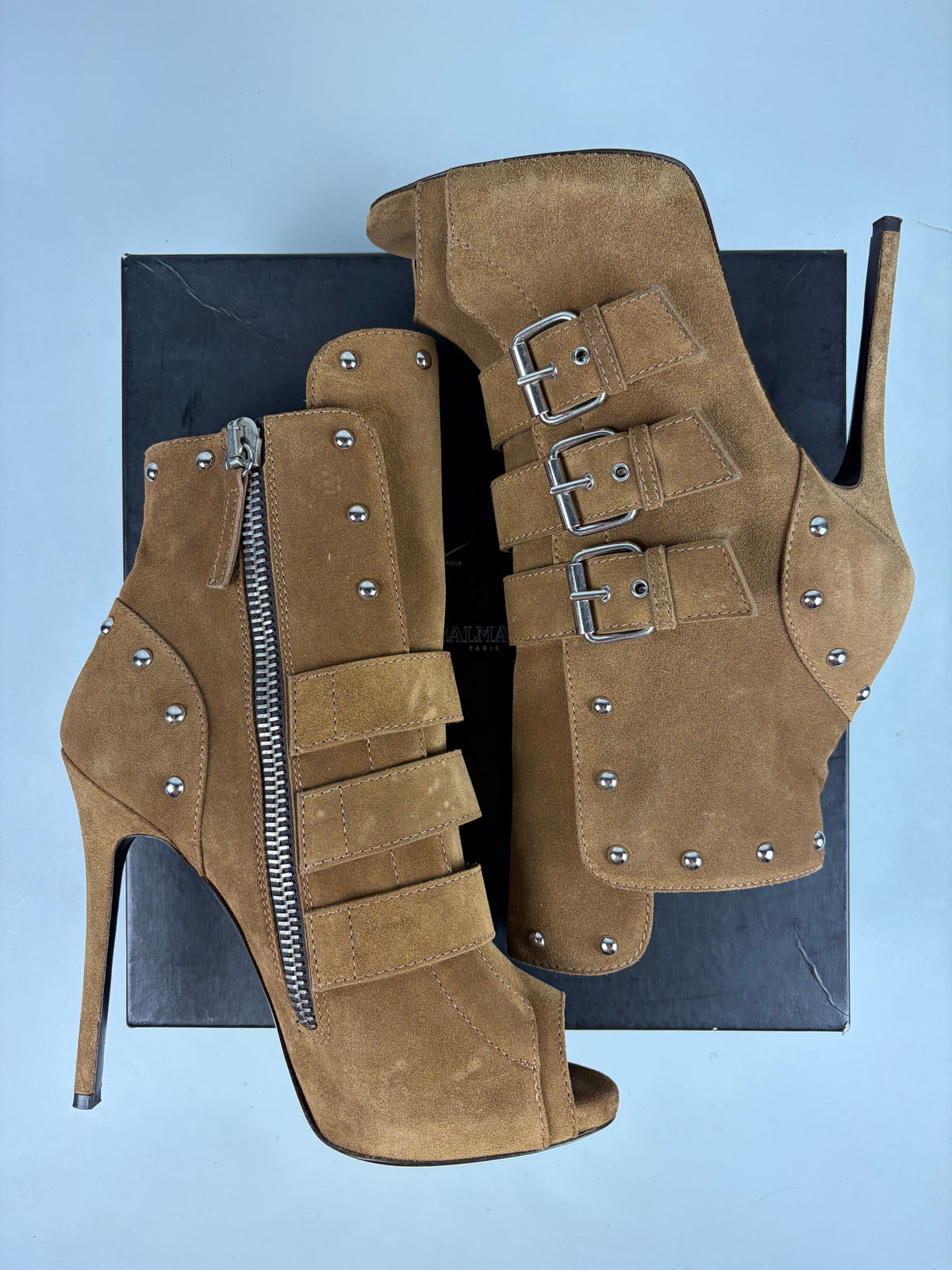 Giuseppe Zanotti suede ankle boots - eu 38.5 / us 8.5