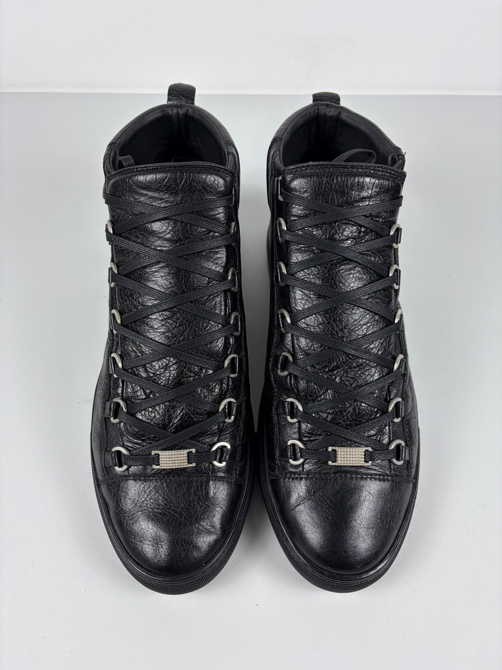Balenciaga arena high tops - eu44/us11 - black