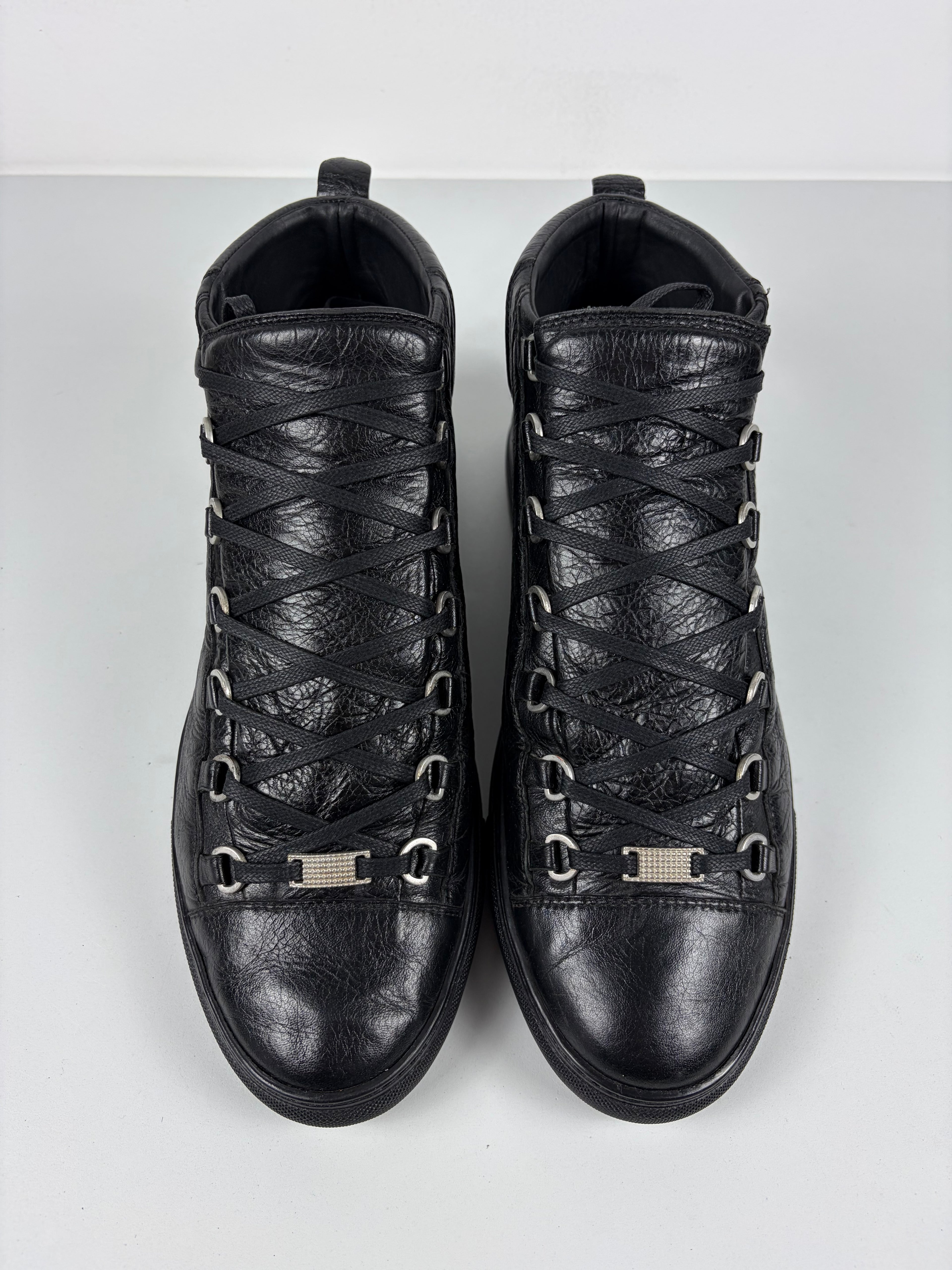 Balenciaga arena high tops - eu44/us11 - black