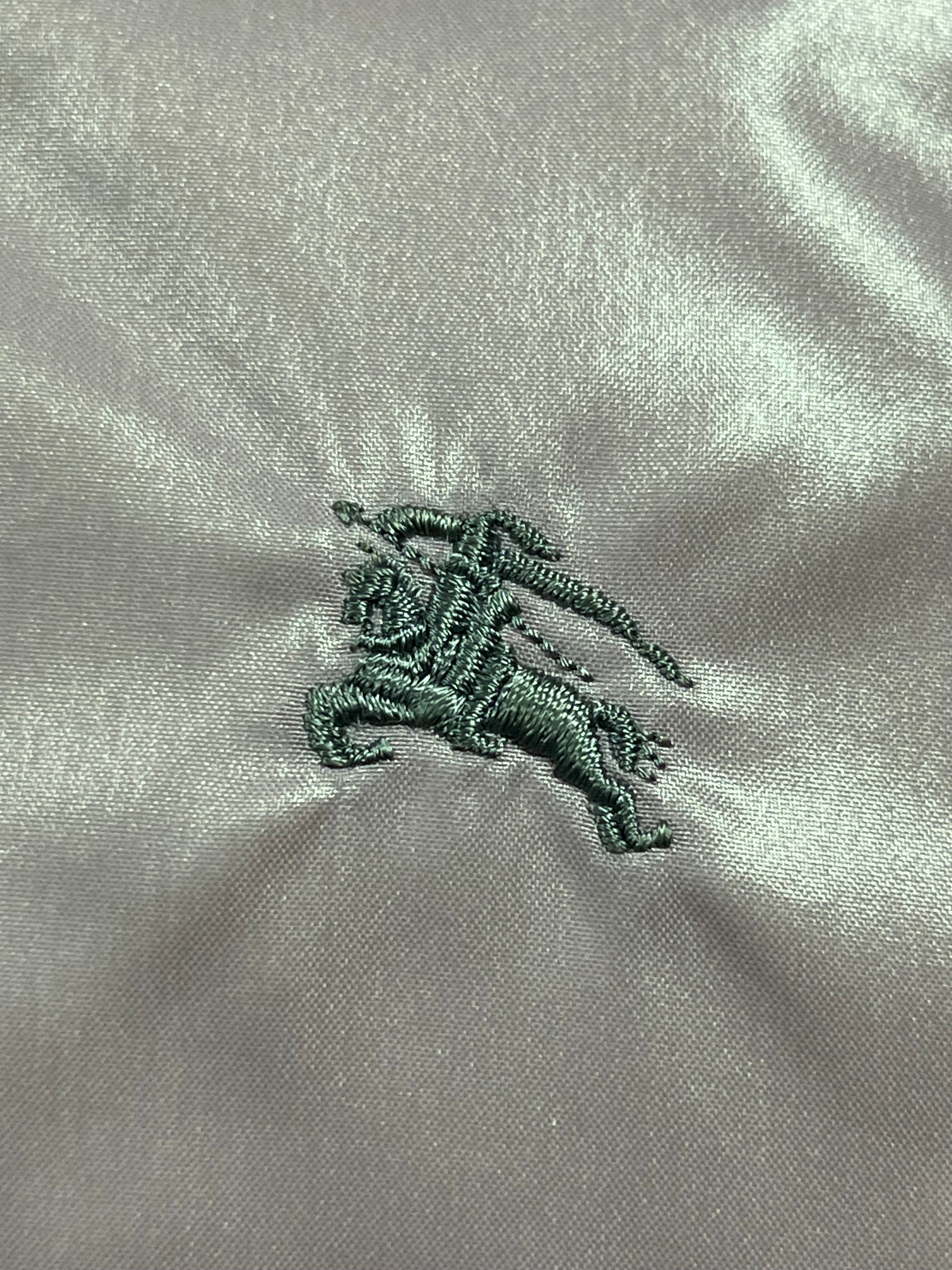 00’s BURBERRY made in Japan real fur down jacket (L)