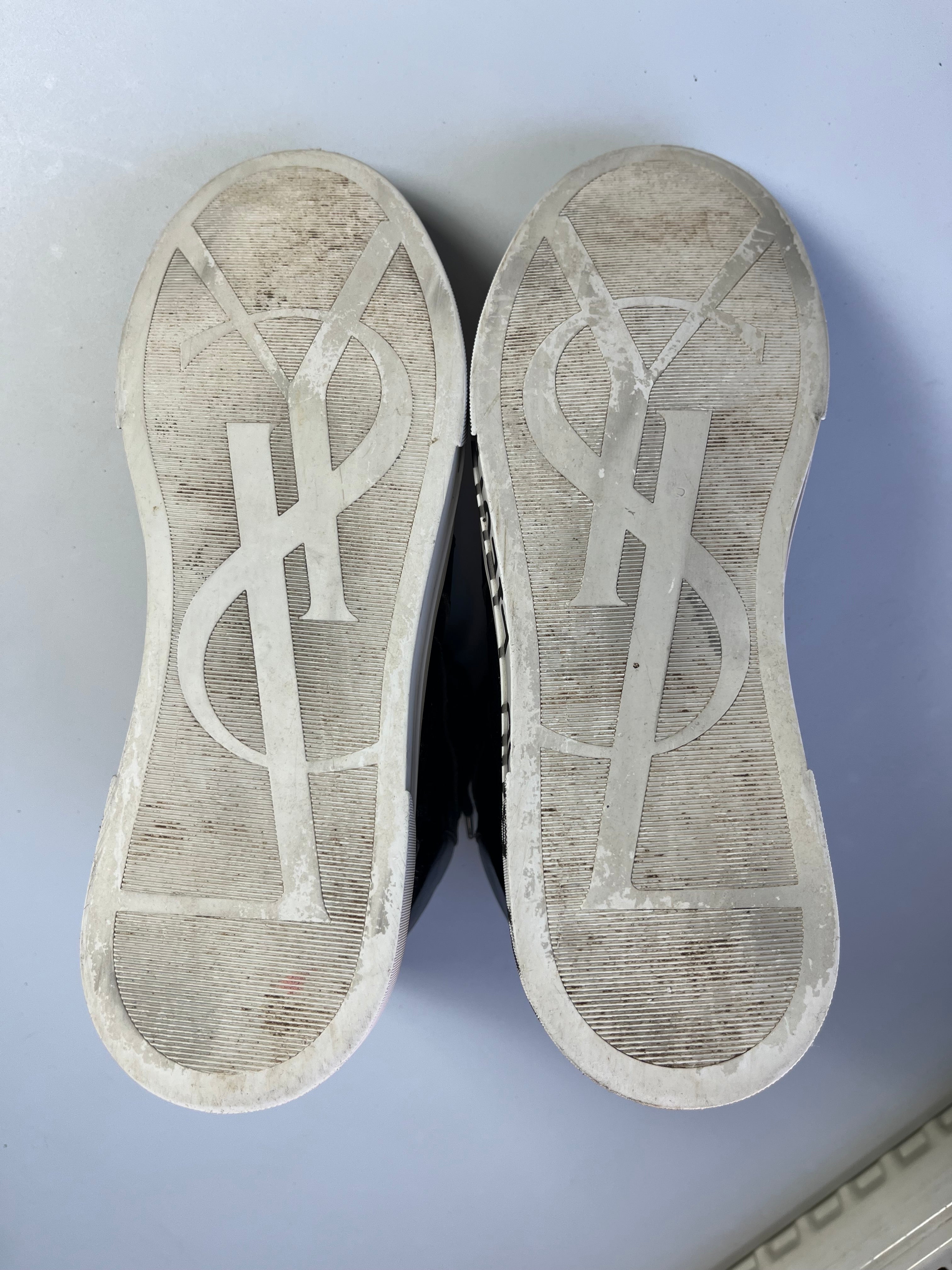 2017 Saint Laurent "Bad Lieutenant" high tops - eu 42 - black