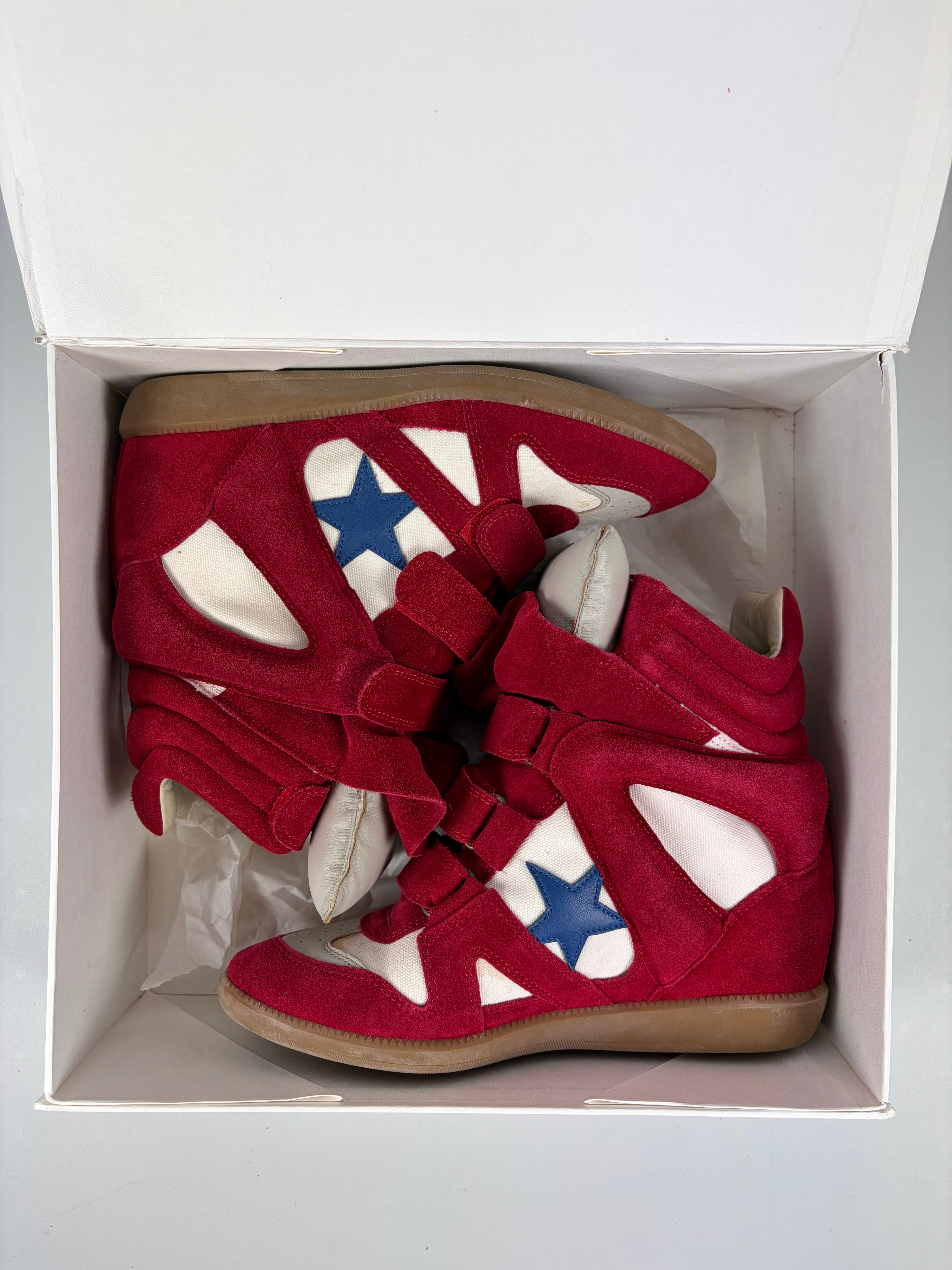 ISABEL MARANT
Bekett ‘Star’ wedge sneakers - eu 40 - brand new