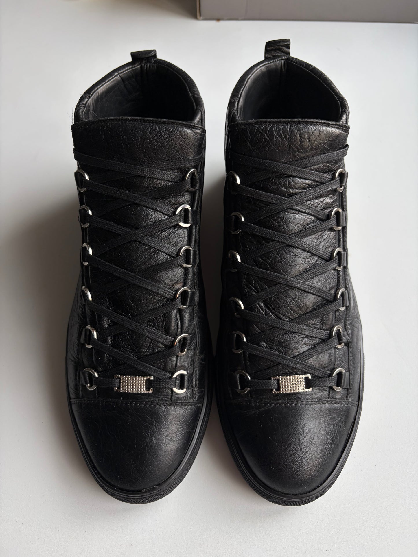 Balenciaga arena high tops - eu 44 - black