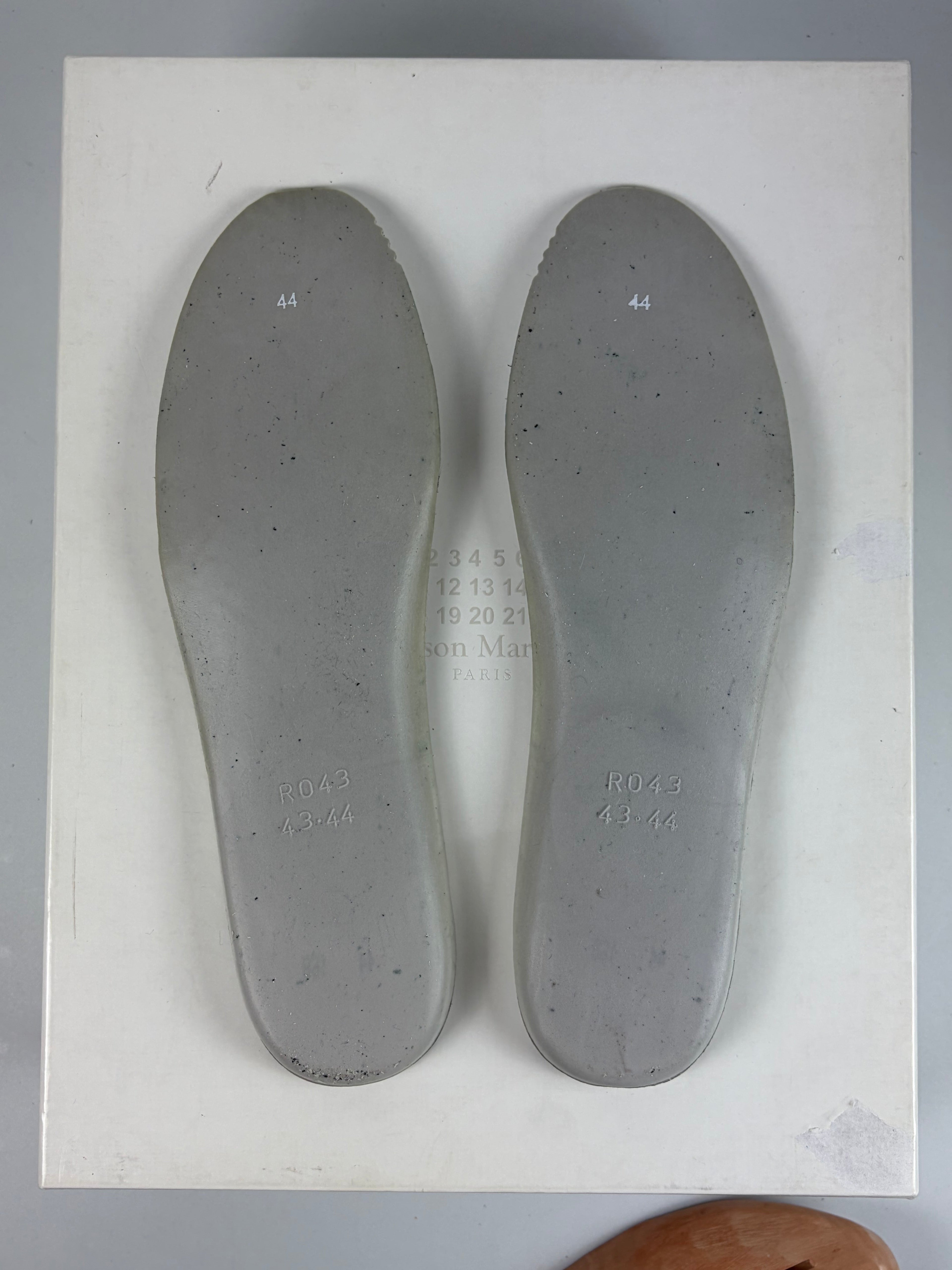 2016 Maison Margiela Future suede & leather - eu 44 / us 11 - blue & black