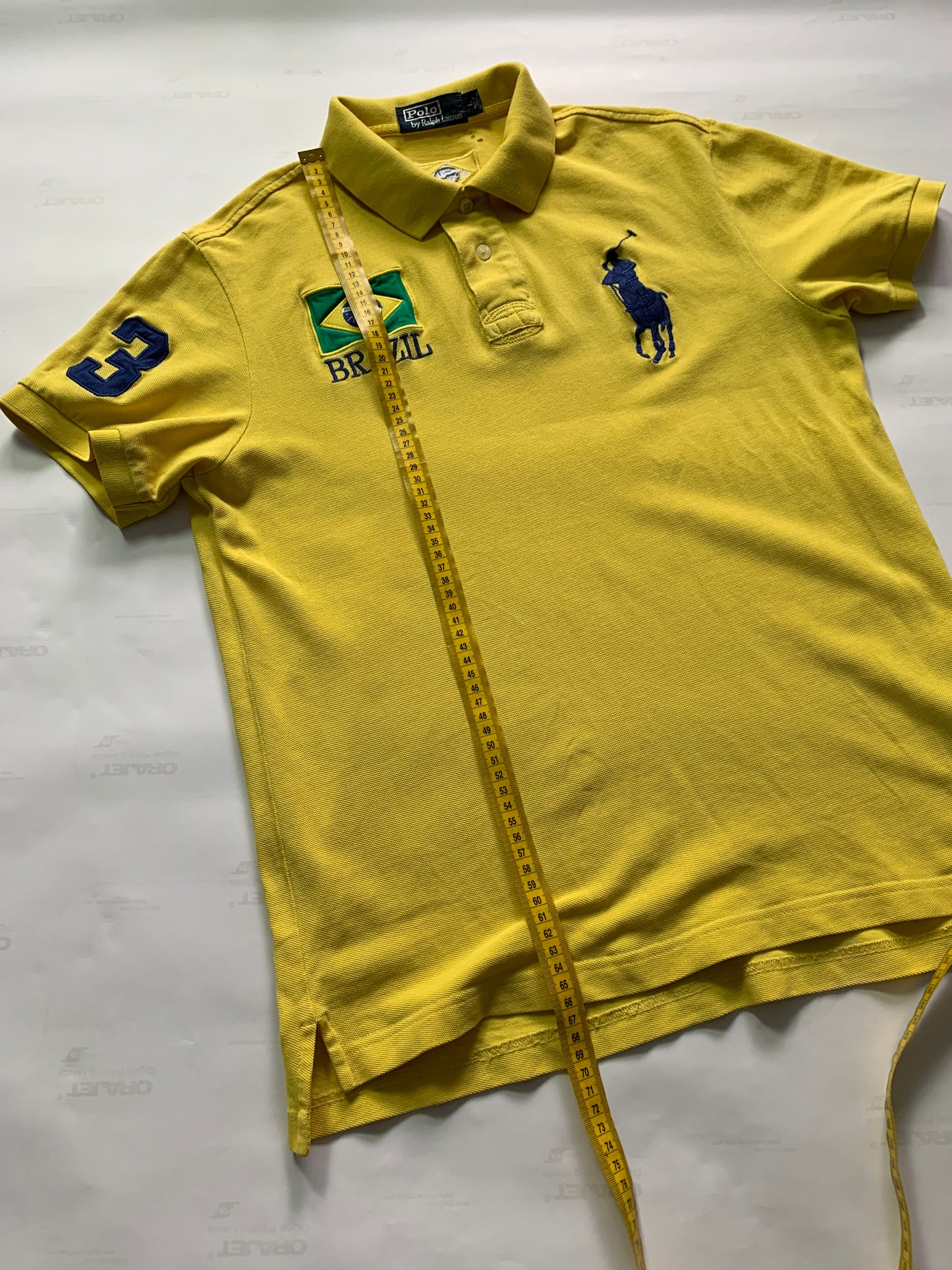 RL ‘BRAZIL’ POLO T-SHIRT (L)