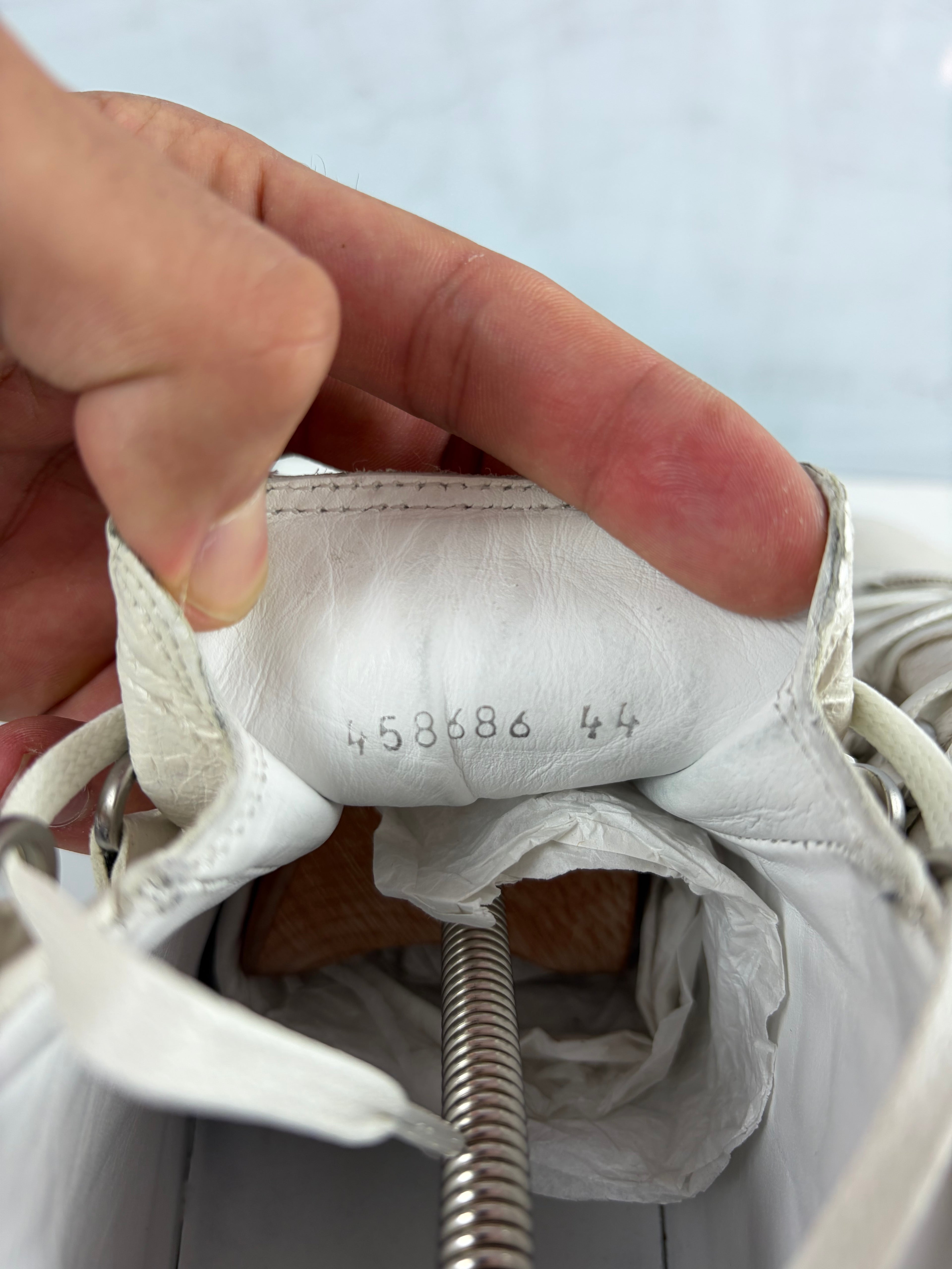 Balenciaga arena high tops - eu 44 / us 11 - white