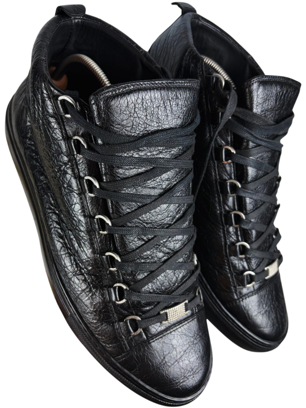 Balenciaga arena high tops - eu 44 / us 11 / uk 10 - black