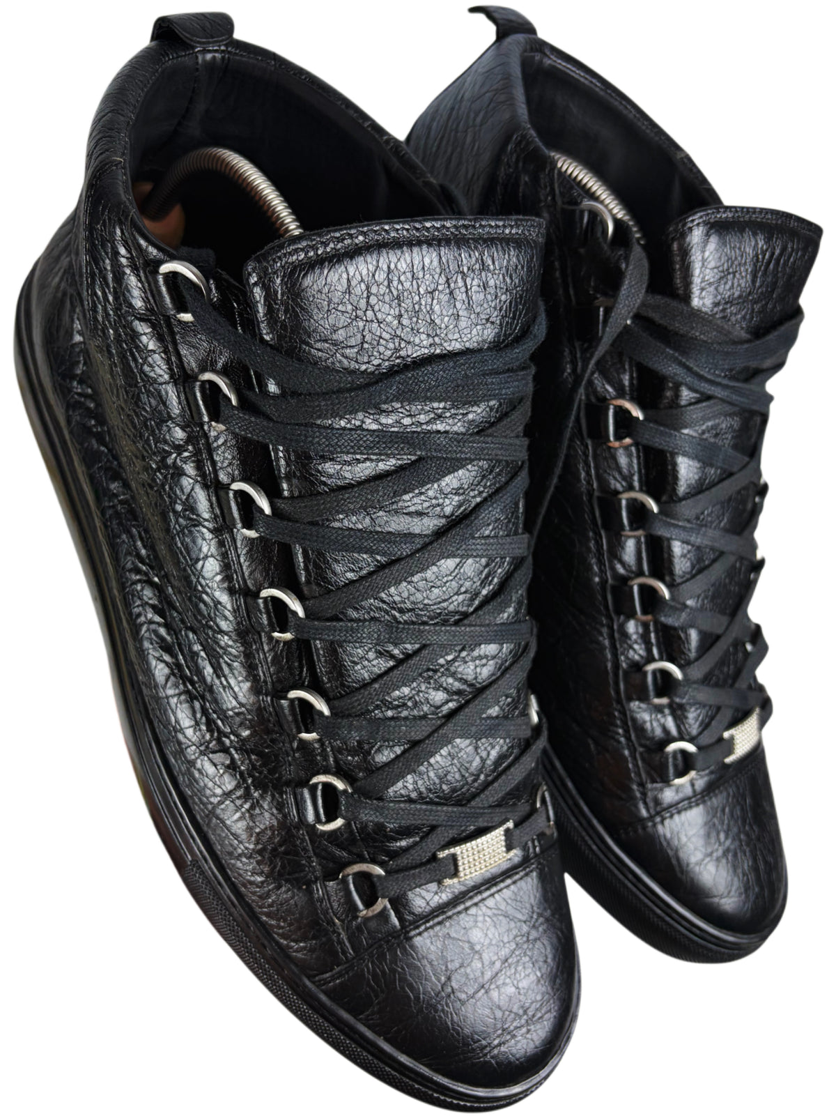 Balenciaga arena high tops - eu 44 / us 11 / uk 10 - black