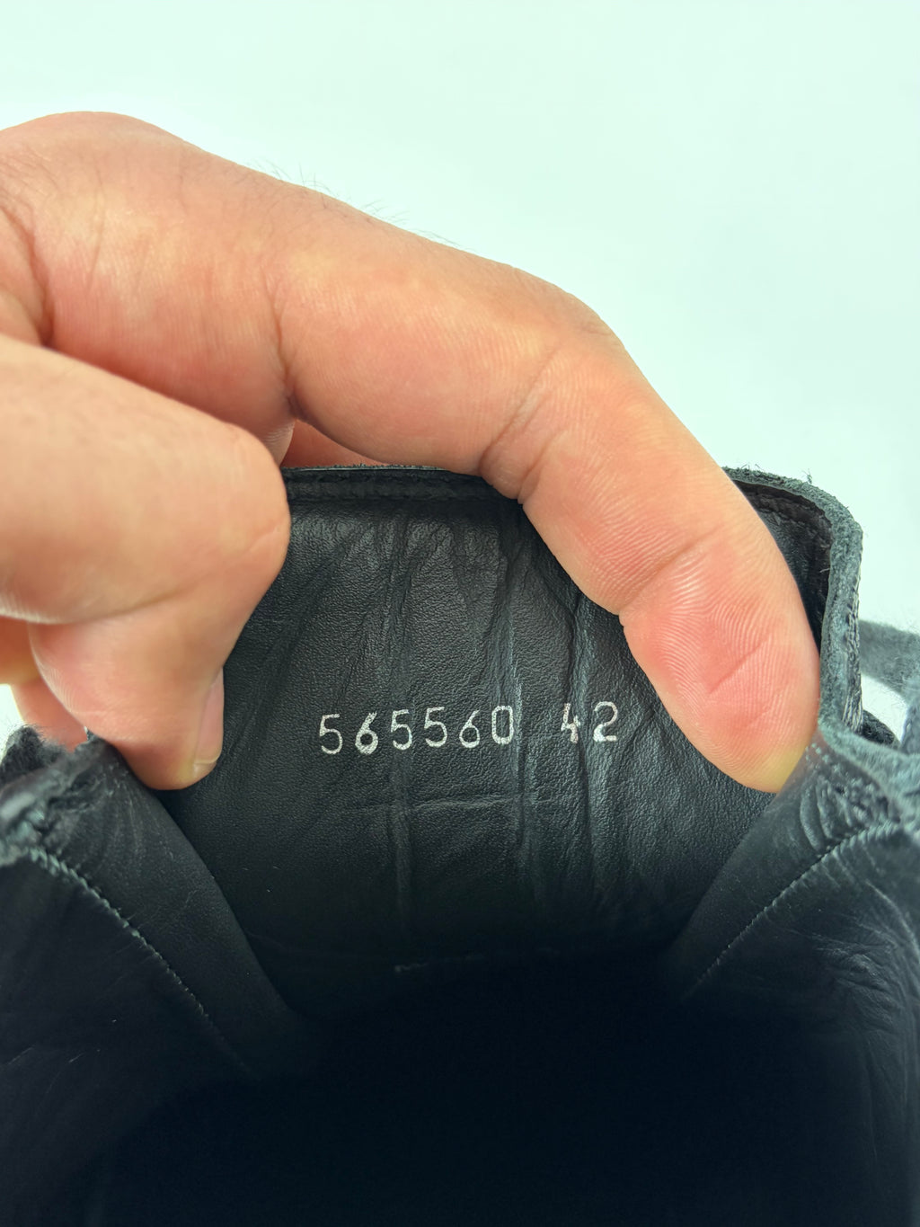 Balenciaga arena high tops - eu 42 - black