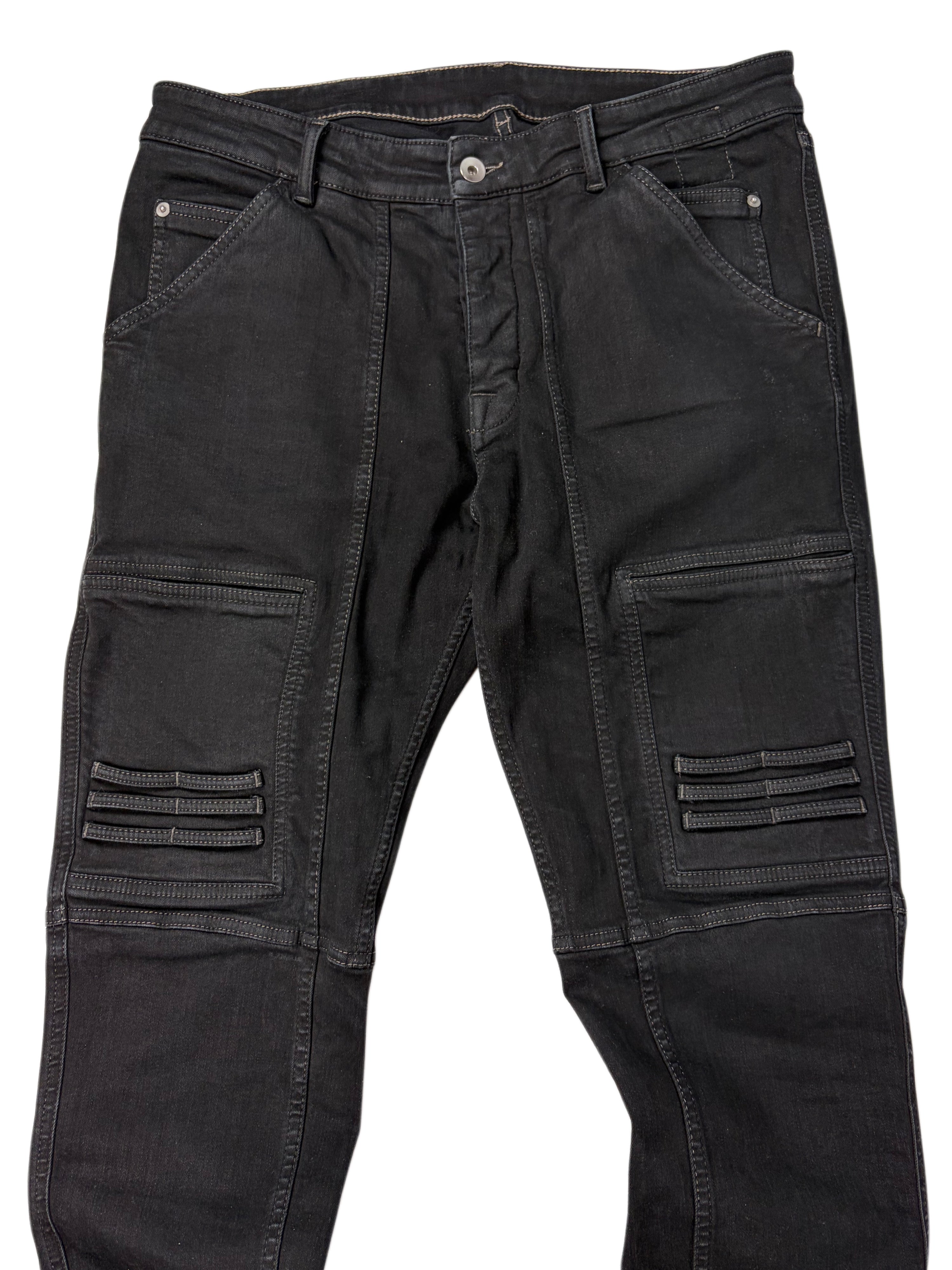 Rick Owens DRKSHDW 'Nagakin' jeans - size L - 32/32 - black