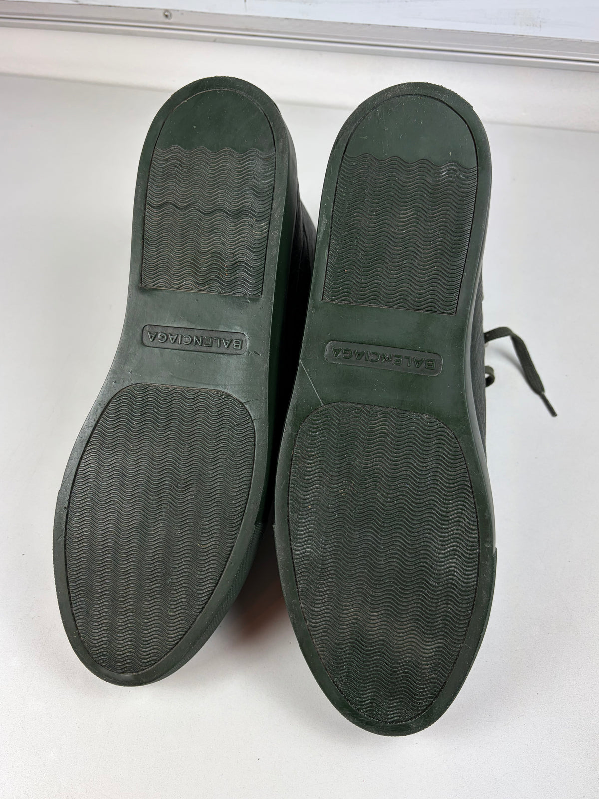 Balenciaga arena high tops - eu 46 / us 13 / uk 12 - dark green