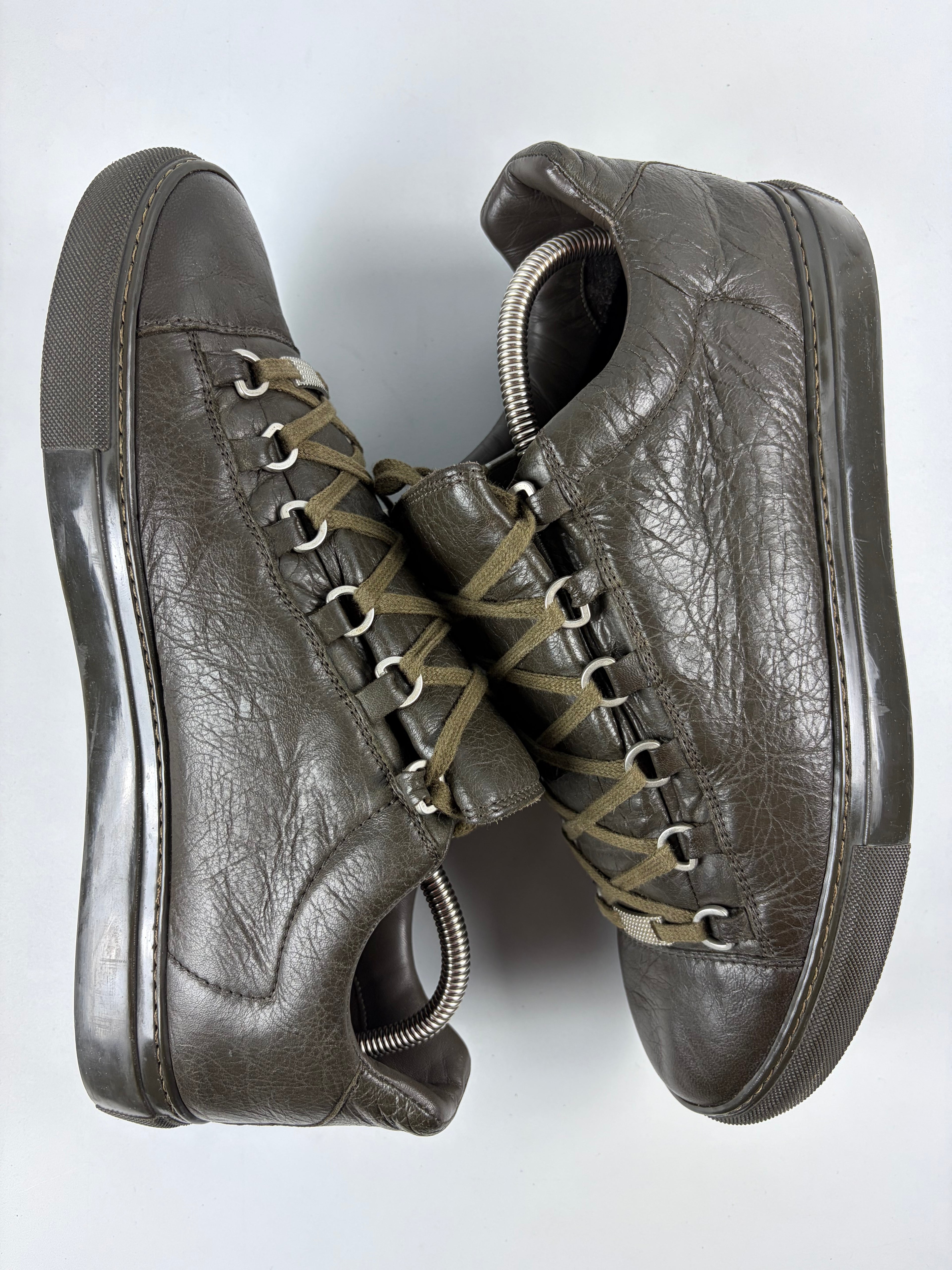 Balenciaga arena low - eu 43 / us 10 - military green