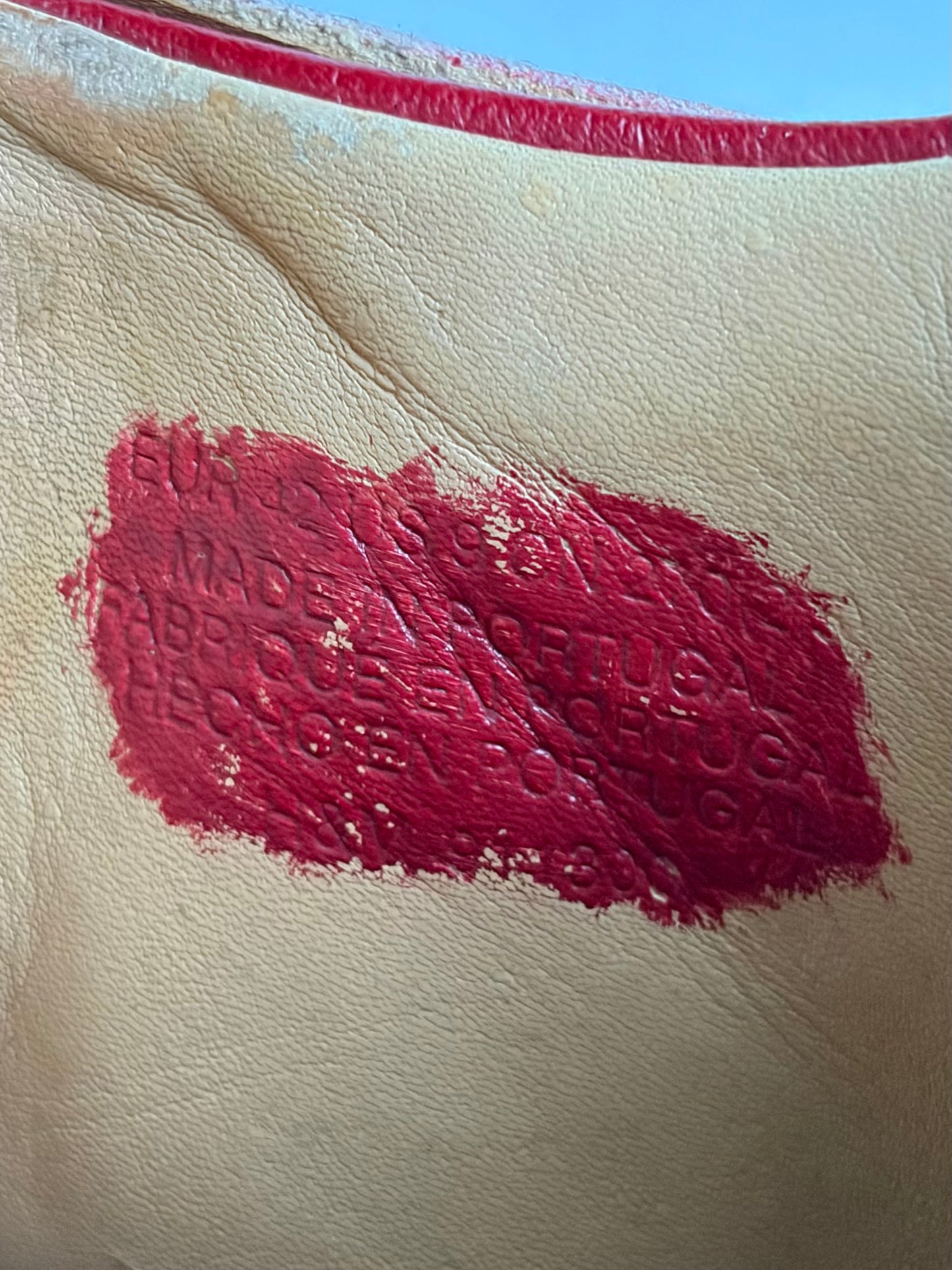 2012 Maison Margiela X H&M high tops - eu 42 - red