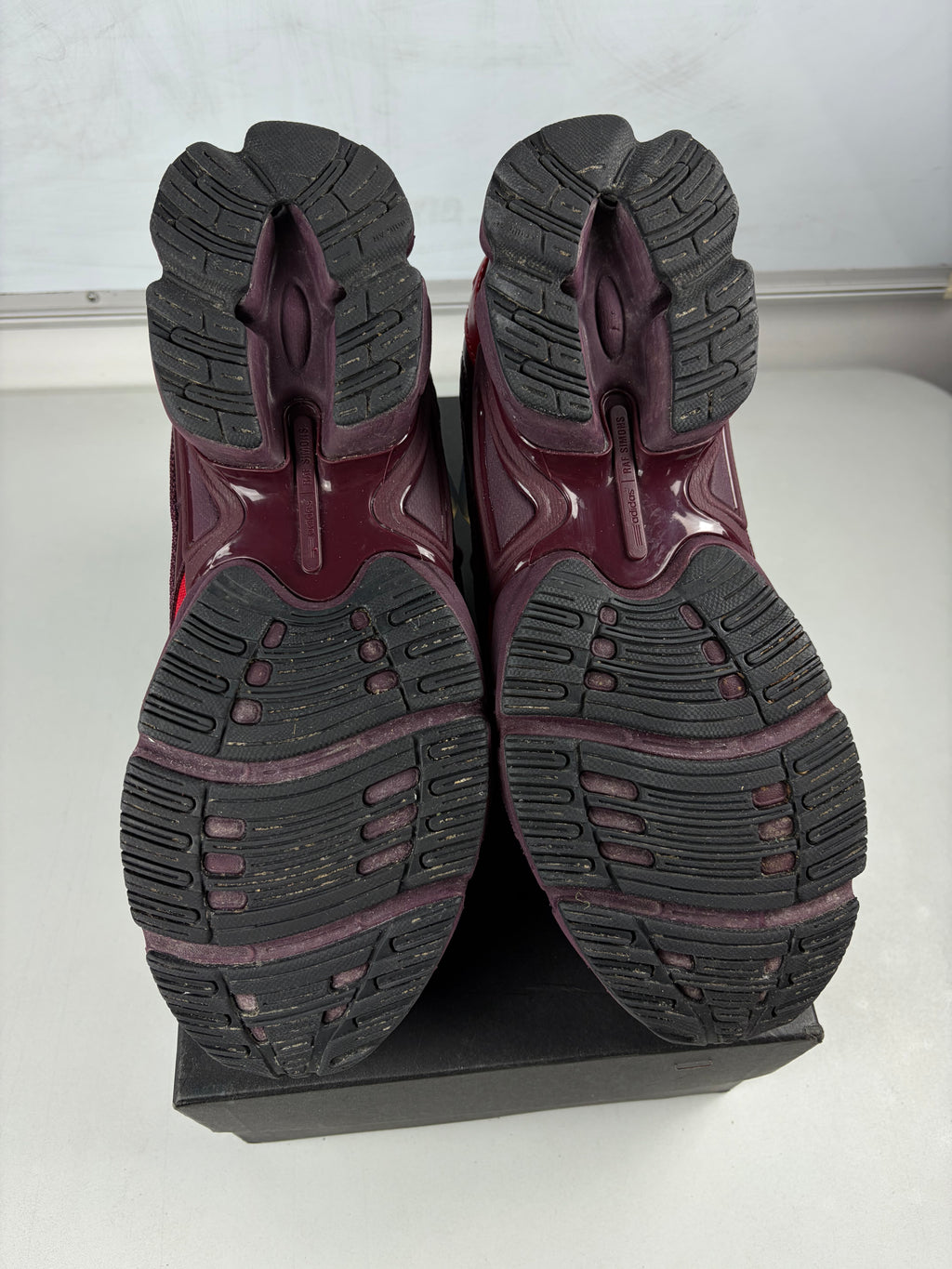 Adidas Ozweego 3 x Raf Simons - eu 42.5 / us 9 / uk 8.5 - burgundy