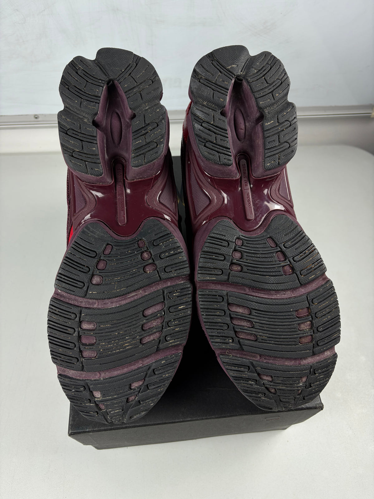 Adidas Ozweego 3 x Raf Simons - eu 42.5 / us 9 / uk 8.5 - burgundy