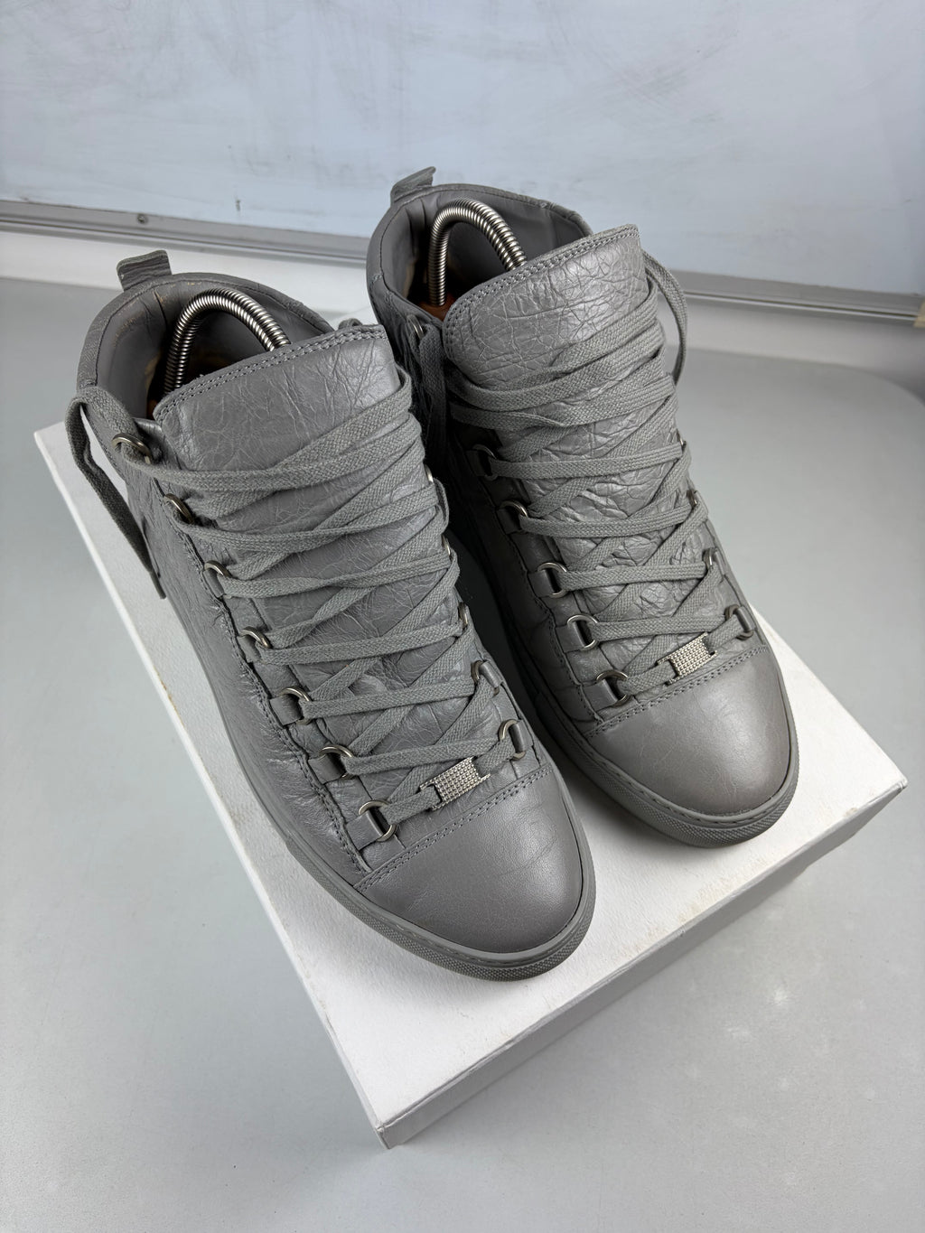Balenciaga arena high tops - eu 41 / us 8 / uk 7 - grey
