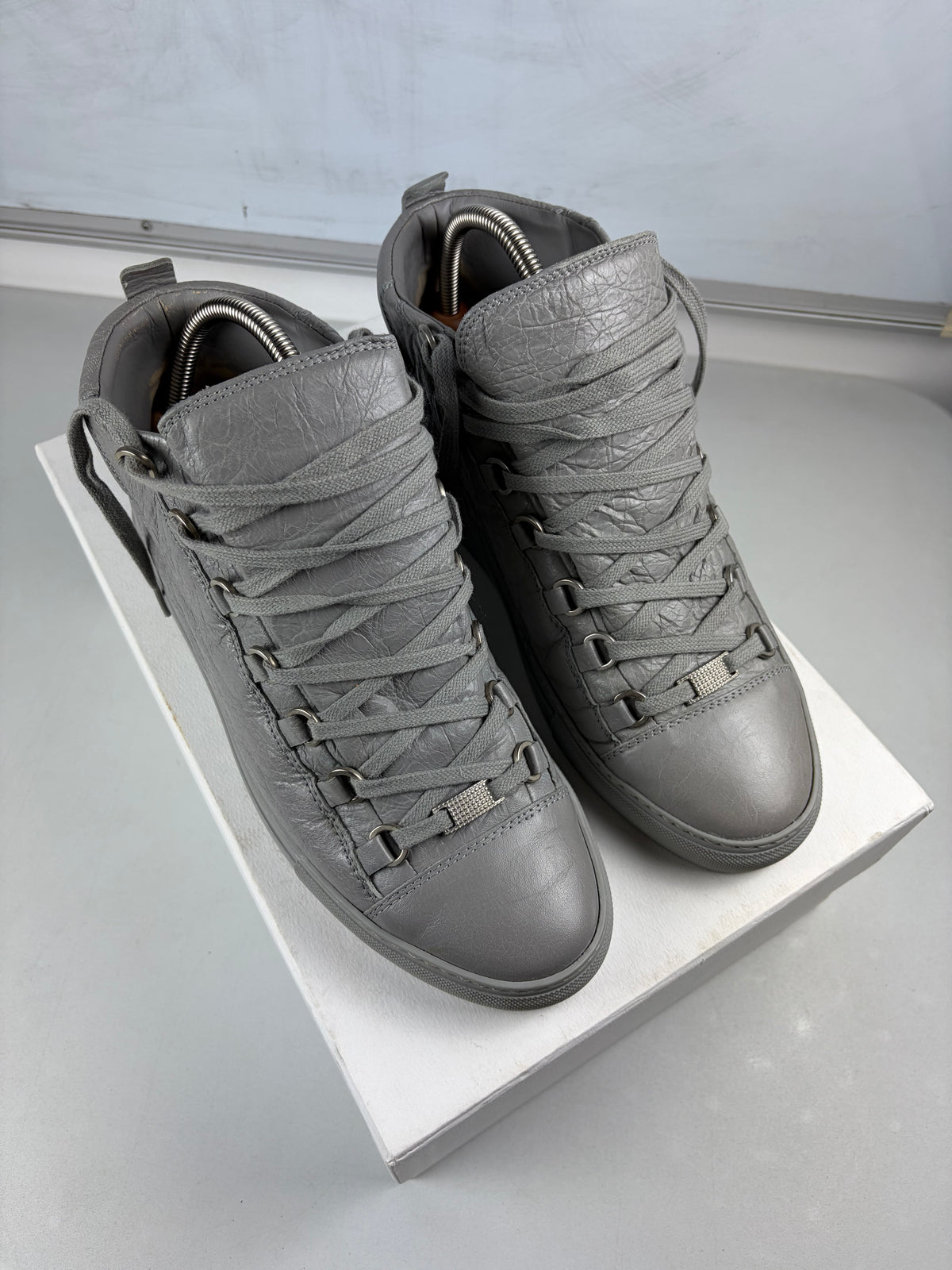 Balenciaga arena high tops - eu 41 / us 8 / uk 7 - grey