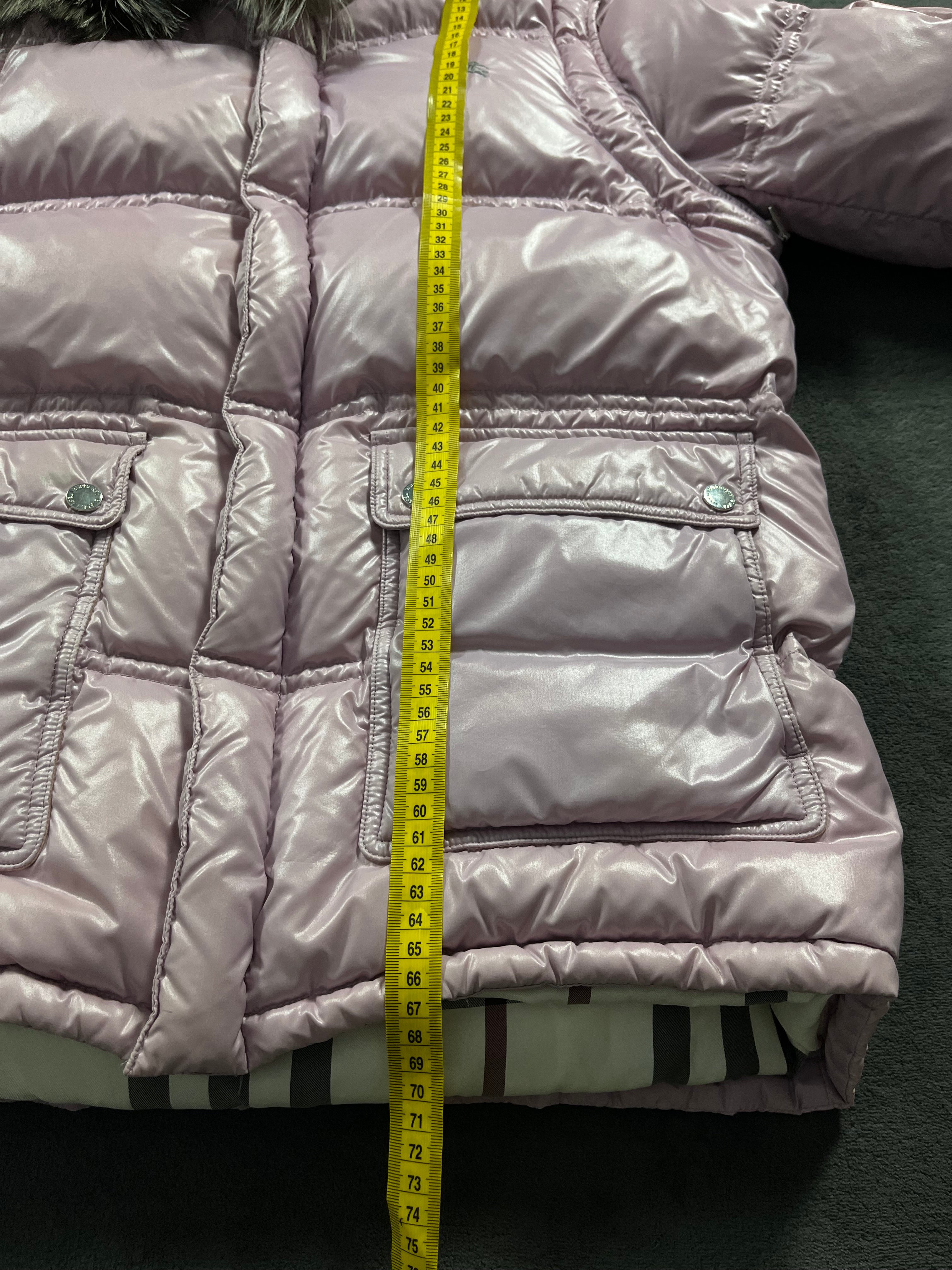 00’s BURBERRY made in Japan real fur down jacket (L)