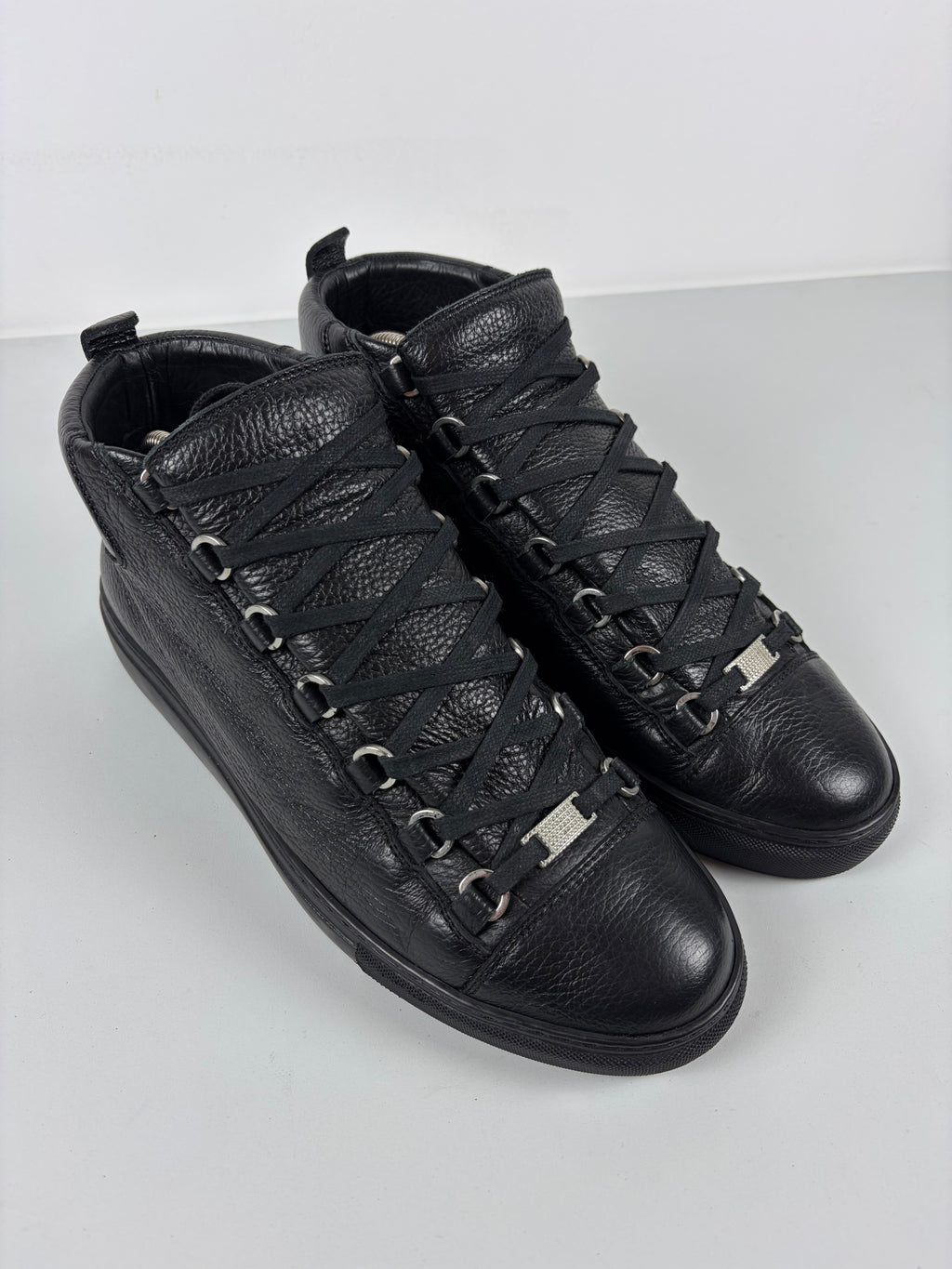 Balenciaga arena high tops - eu 42 - black
