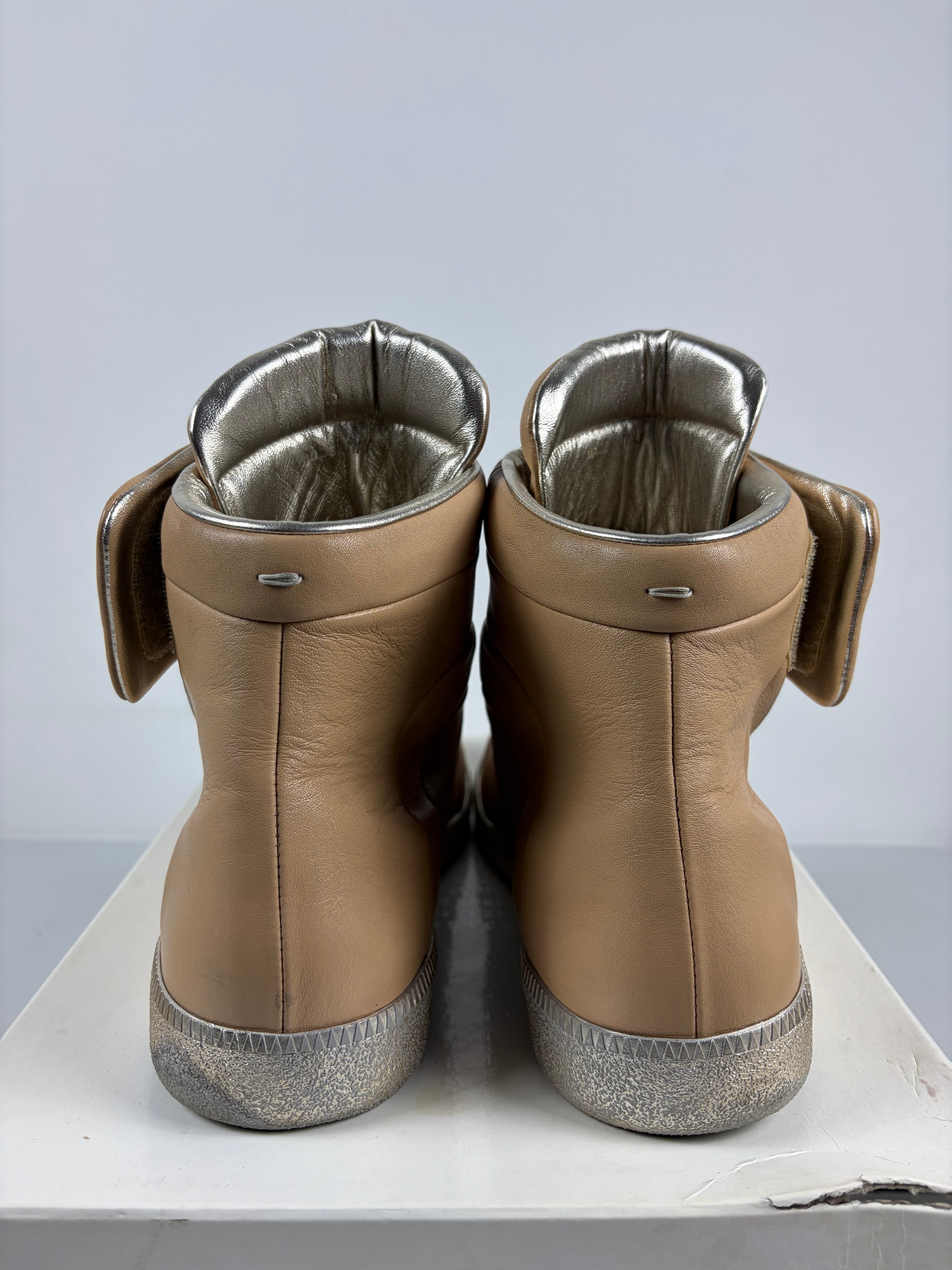 2017 Maison Margiela Future high tops - eu 46 / us 13 - tan beige