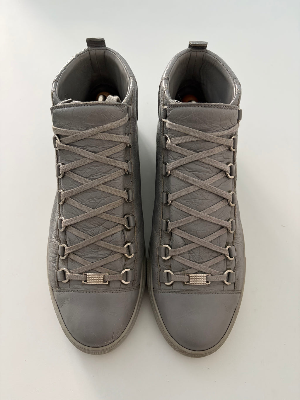 Balenciaga arena high tops - eu 44 - grey