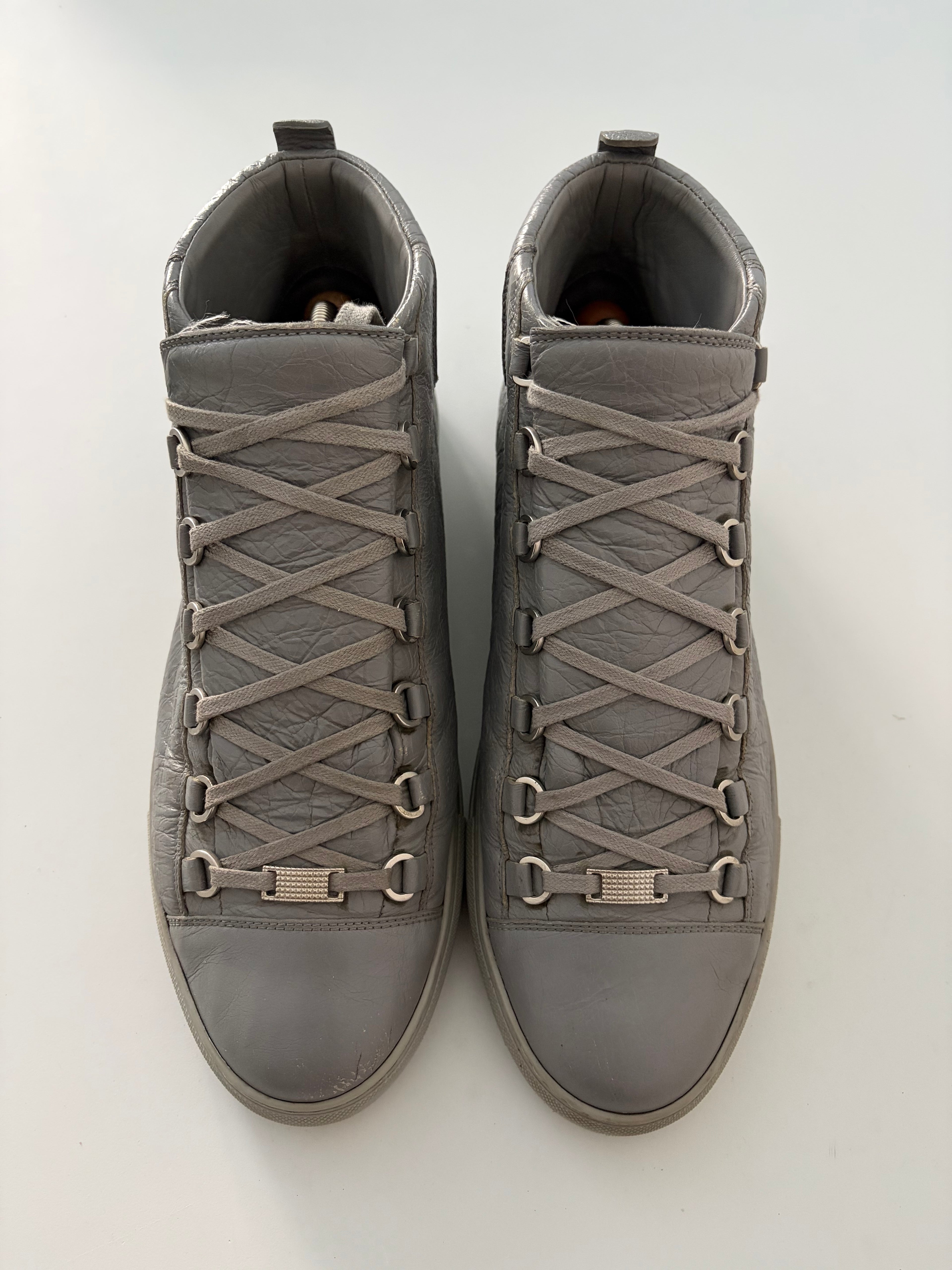 Balenciaga arena high tops - eu 44 - grey