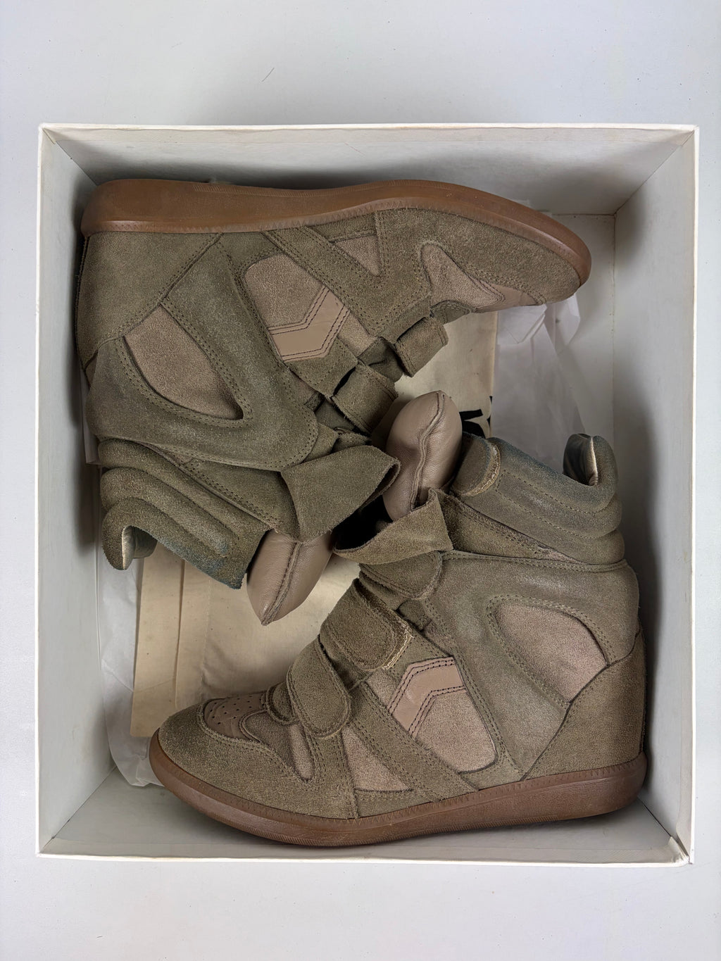 ISABEL MARANT Bekett wedge sneakers - eu 39
