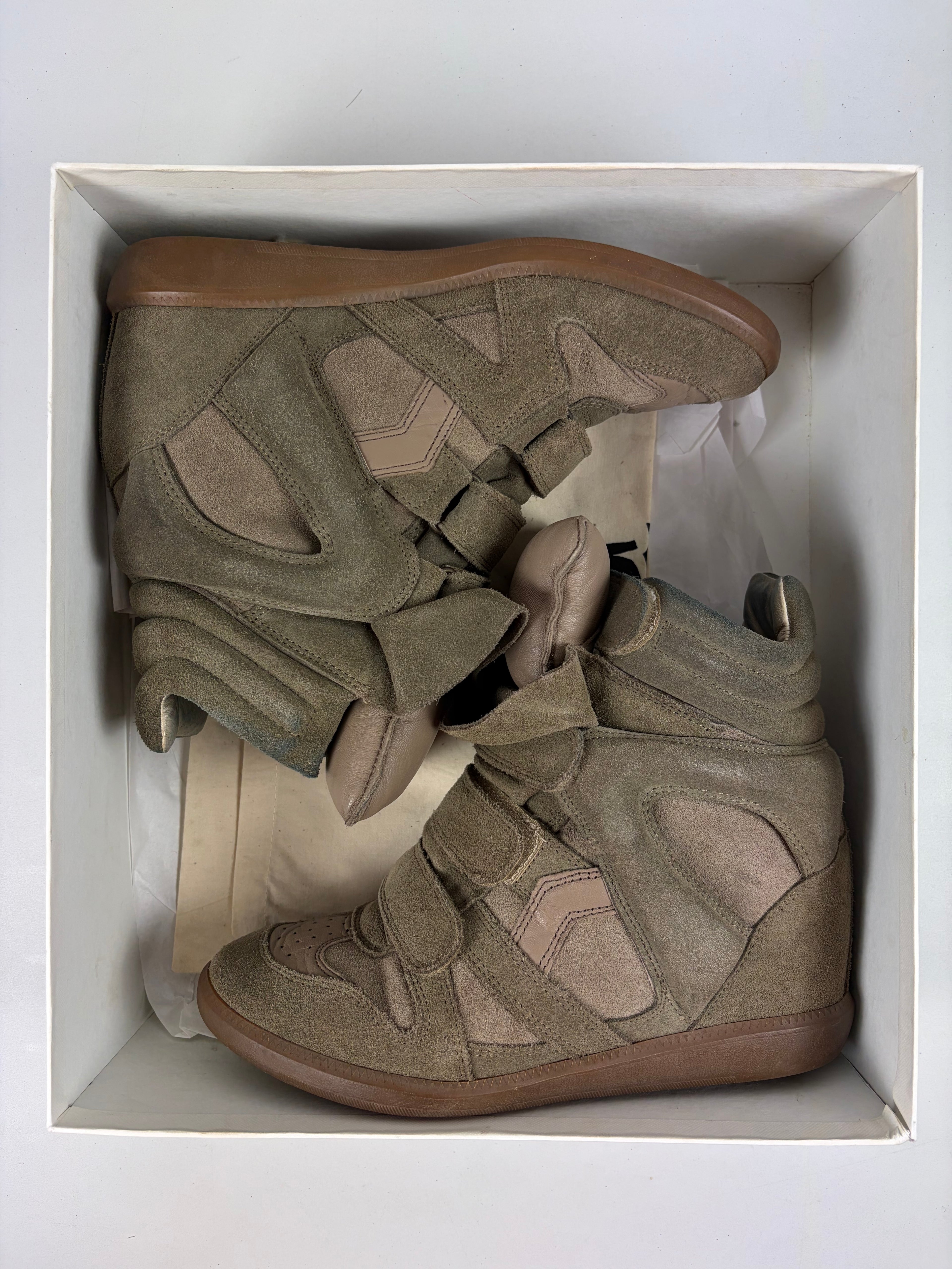 ISABEL MARANT Bekett wedge sneakers - eu 39