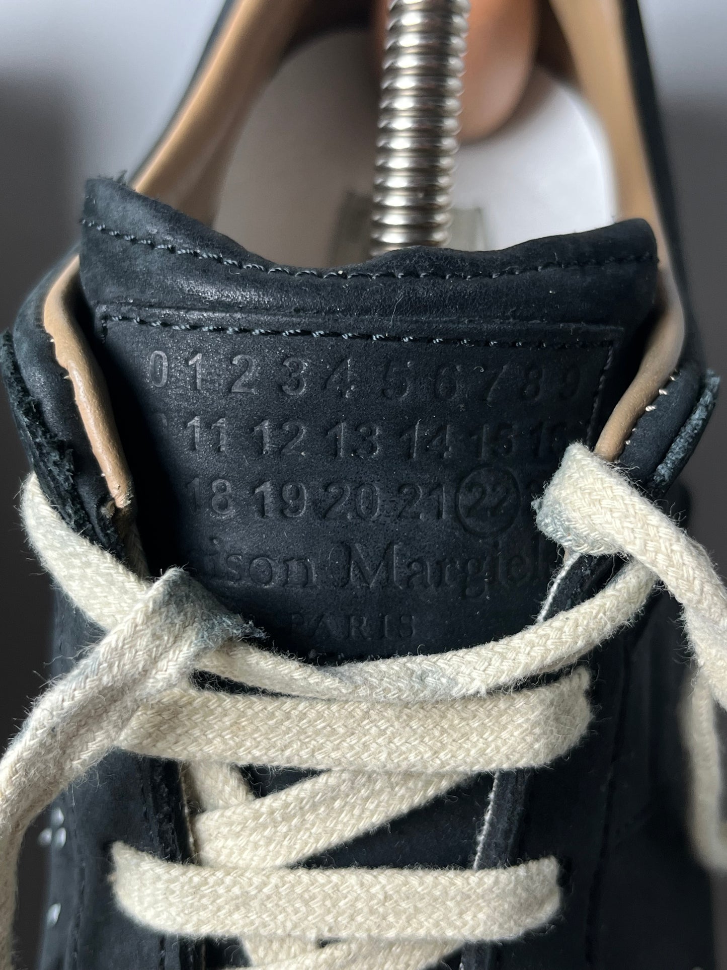 Maison Margiela paint splatter gats - EU 41 - black