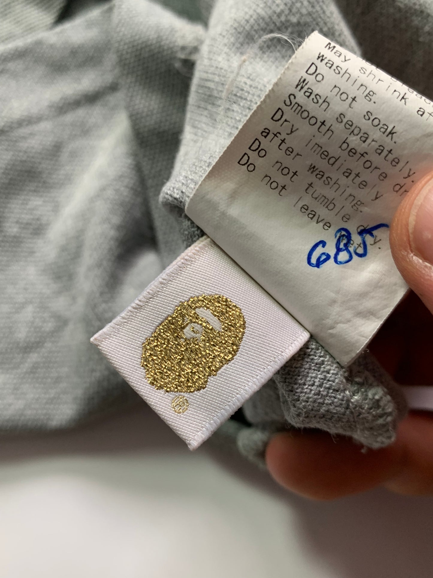 BAPE x SWAROVSKI POLO T-SHIRT (M)