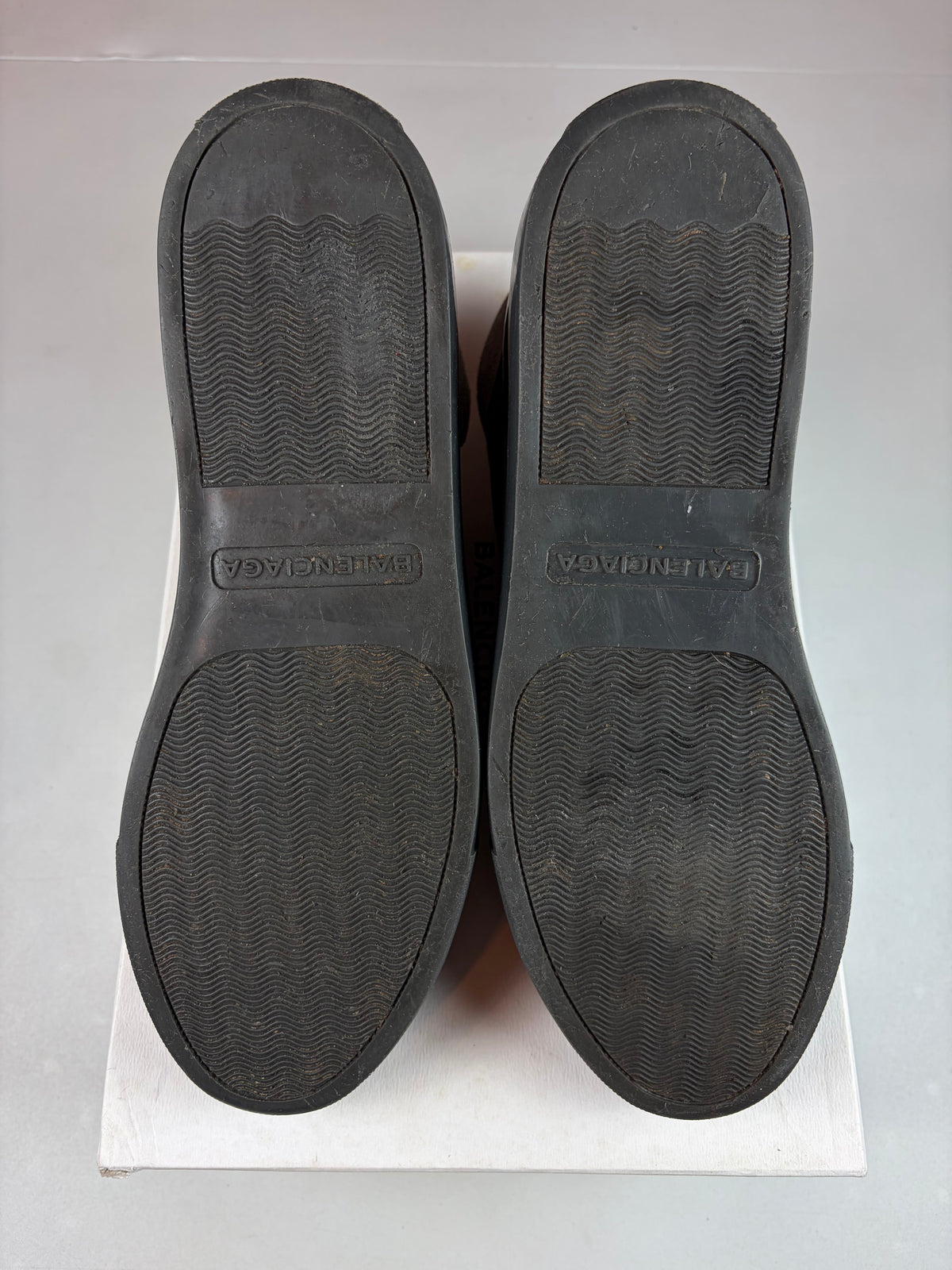 Balenciaga arena high tops ‘Grey Gradient’ - eu 41 / us 8 / uk 7 - dark grey