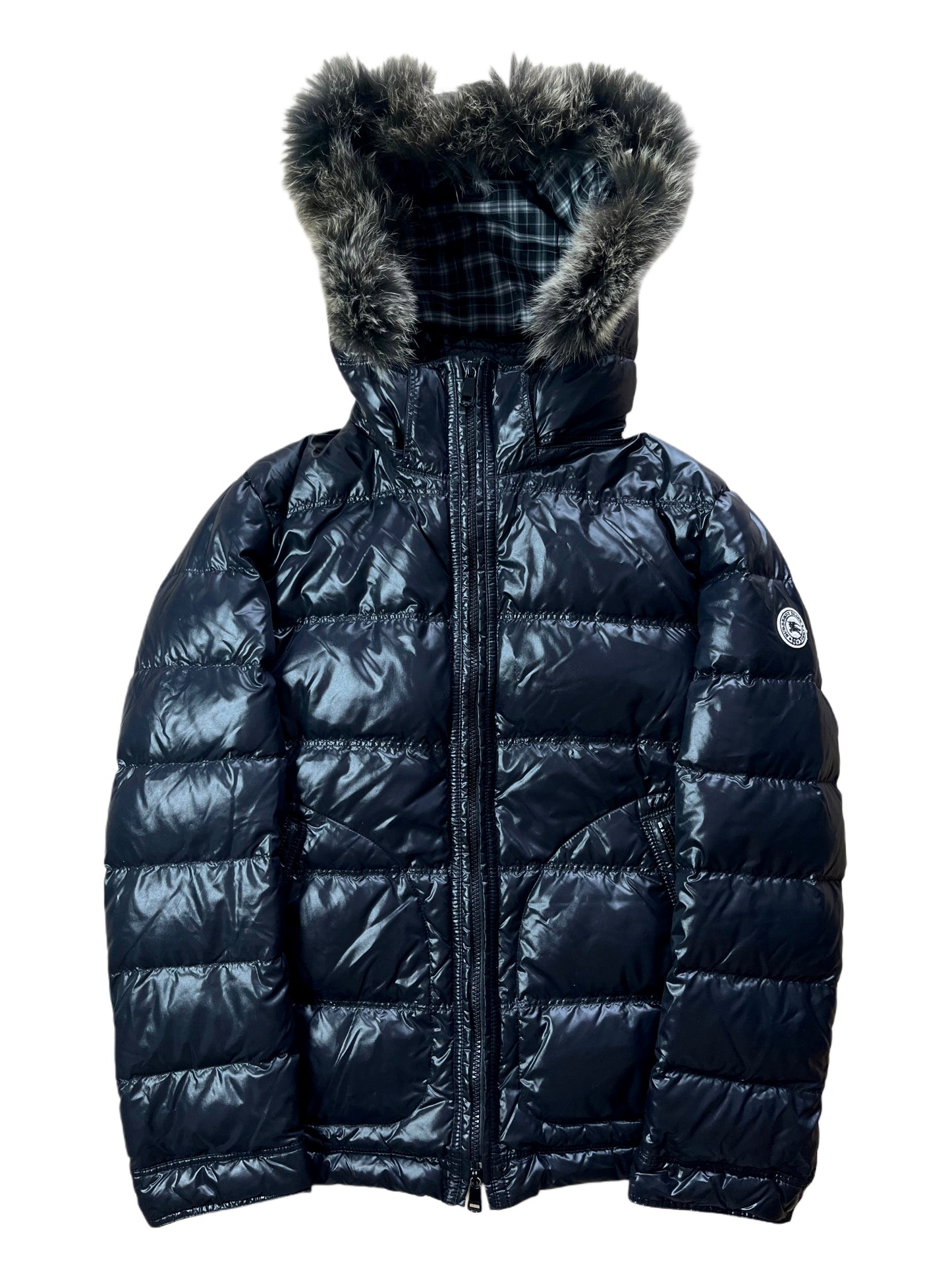 00’s BURBERRY made in Japan 2 in 1 down jacket (L/LL) - black