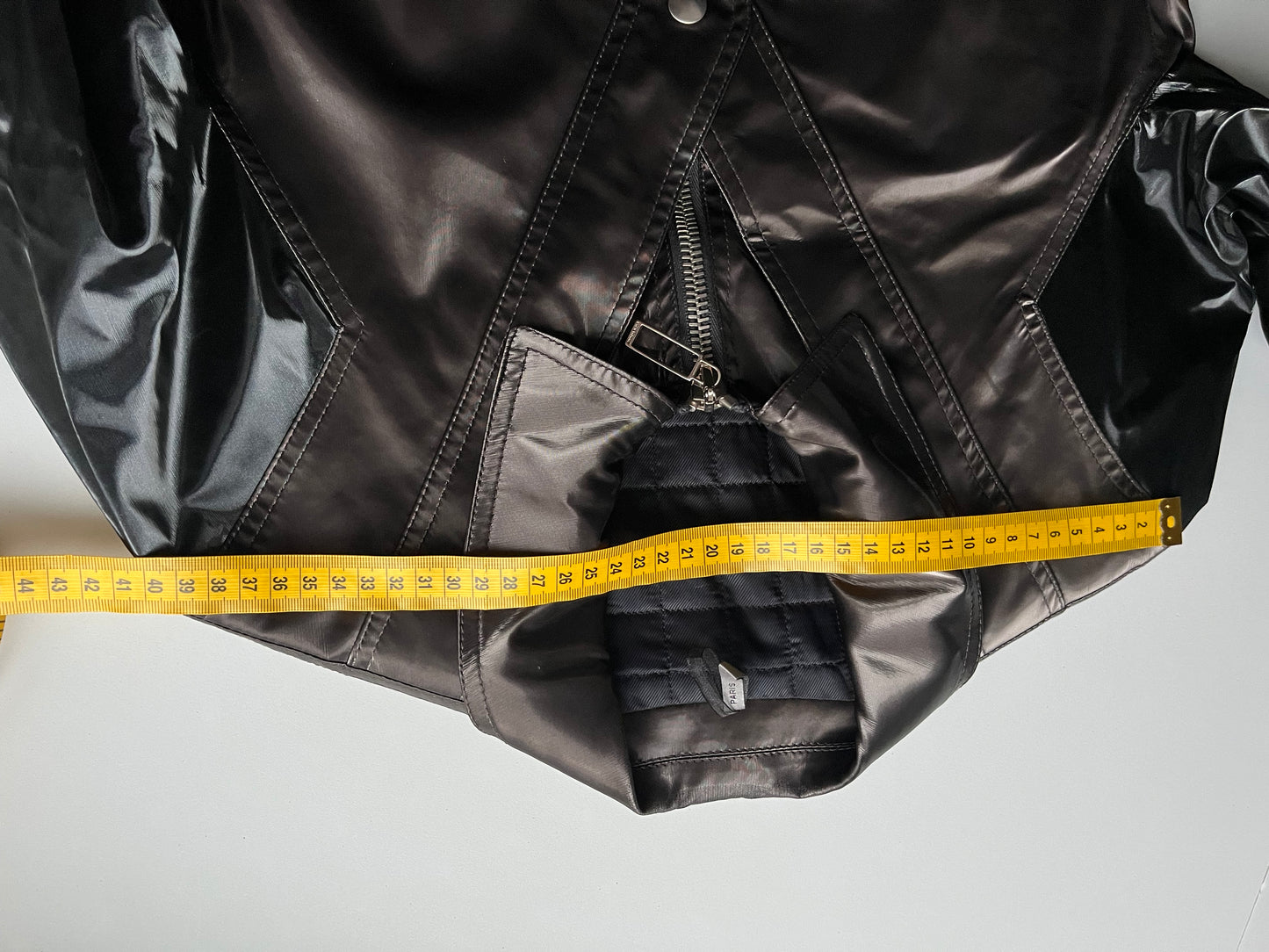 00’s DIOR liquid metal jacket - size XS/S - silver grey