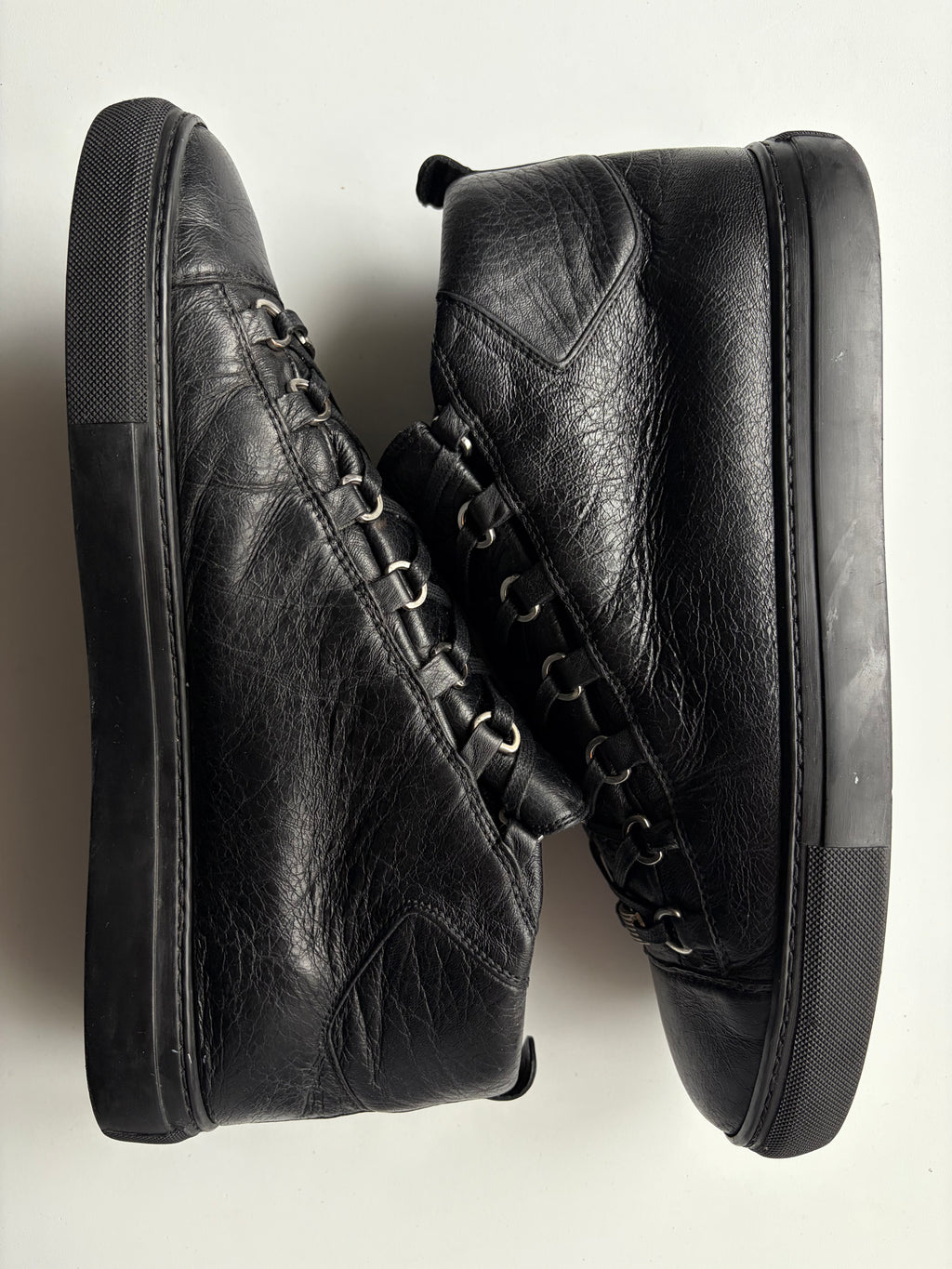 Balenciaga arena high tops - eu 44 - black