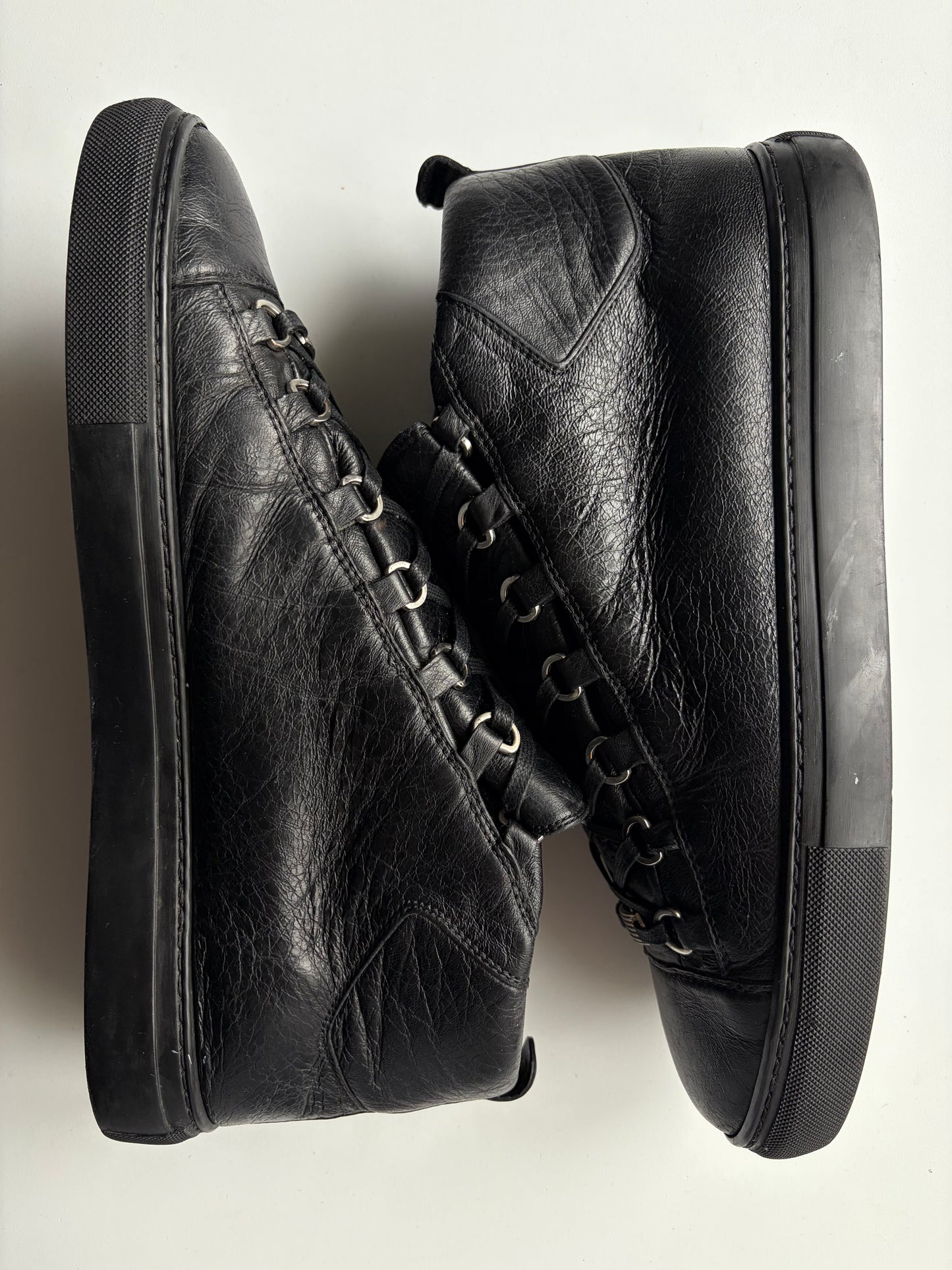 Balenciaga arena high tops - eu 44 - black