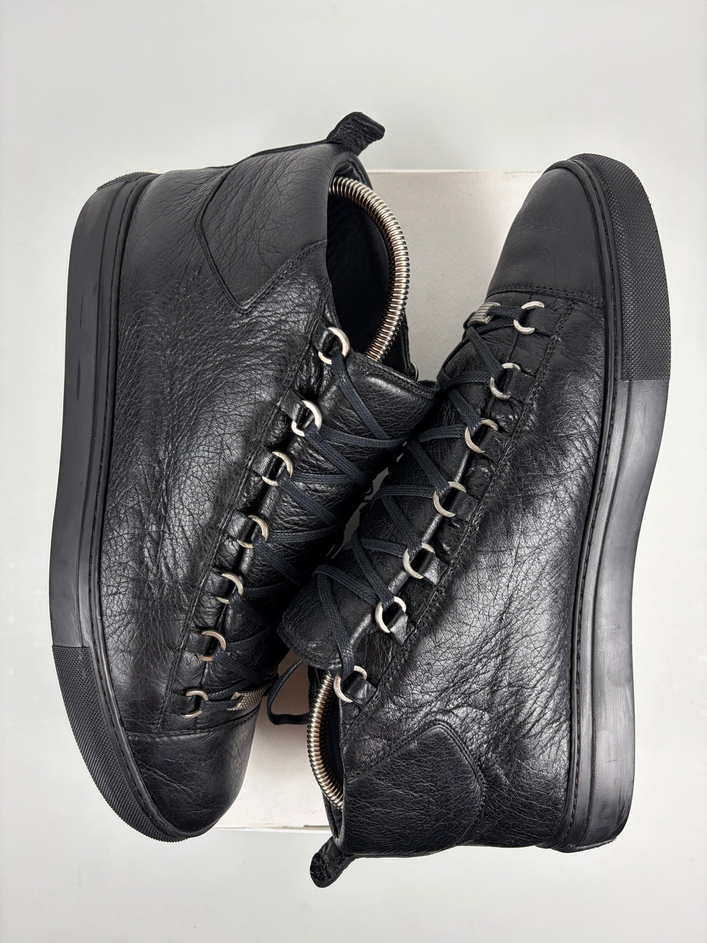 Balenciaga arena high tops - eu 45 / us 12 - black